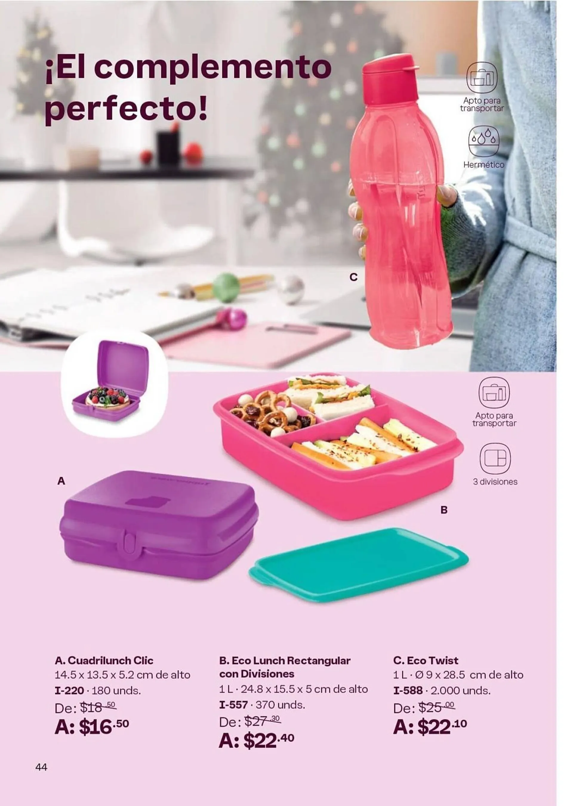 Catalogo de Catálogo Tupperware 1 de noviembre al 28 de noviembre 2024 - Pag 38