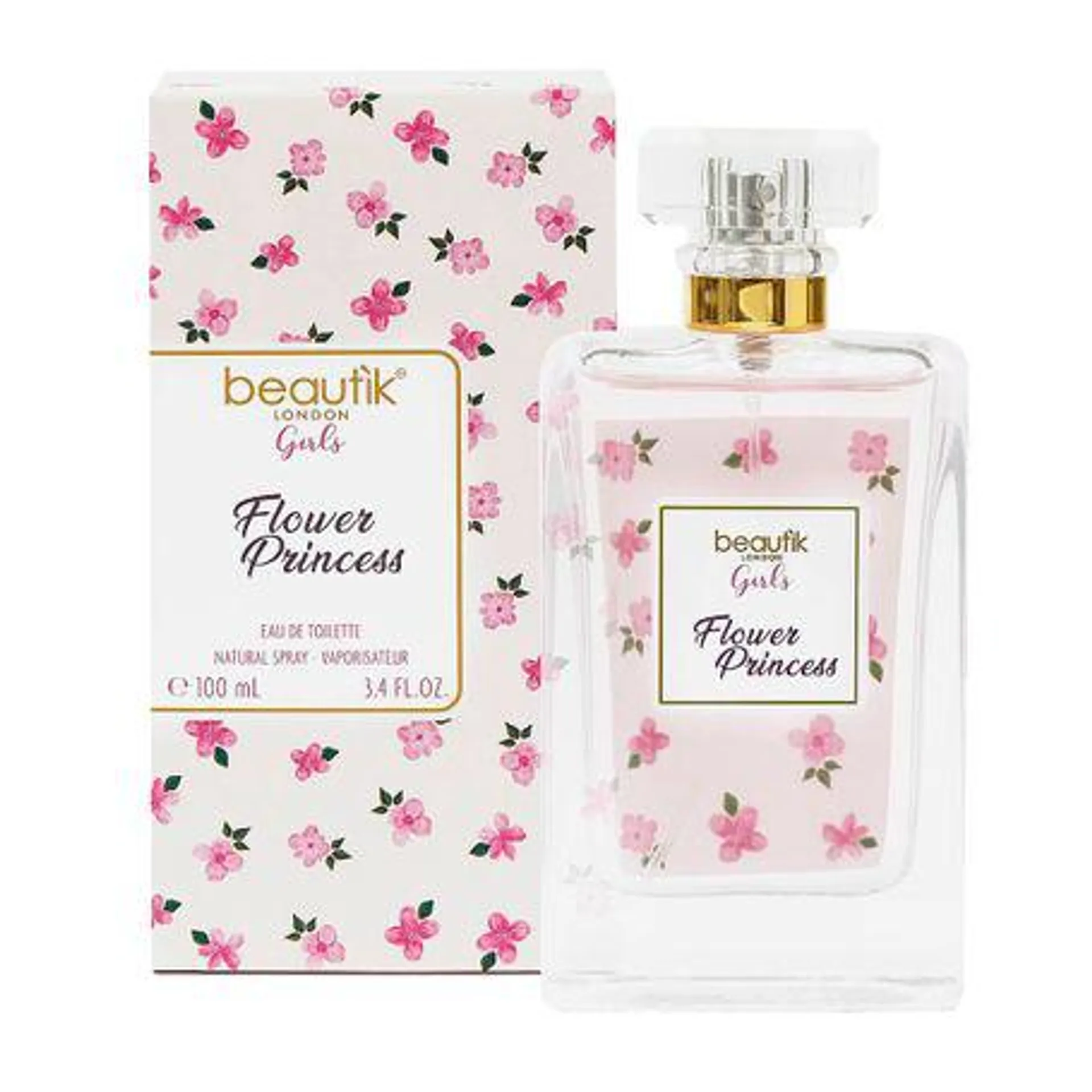 Eau de Toilette Flower Princess Beautìk for Girls 100ml