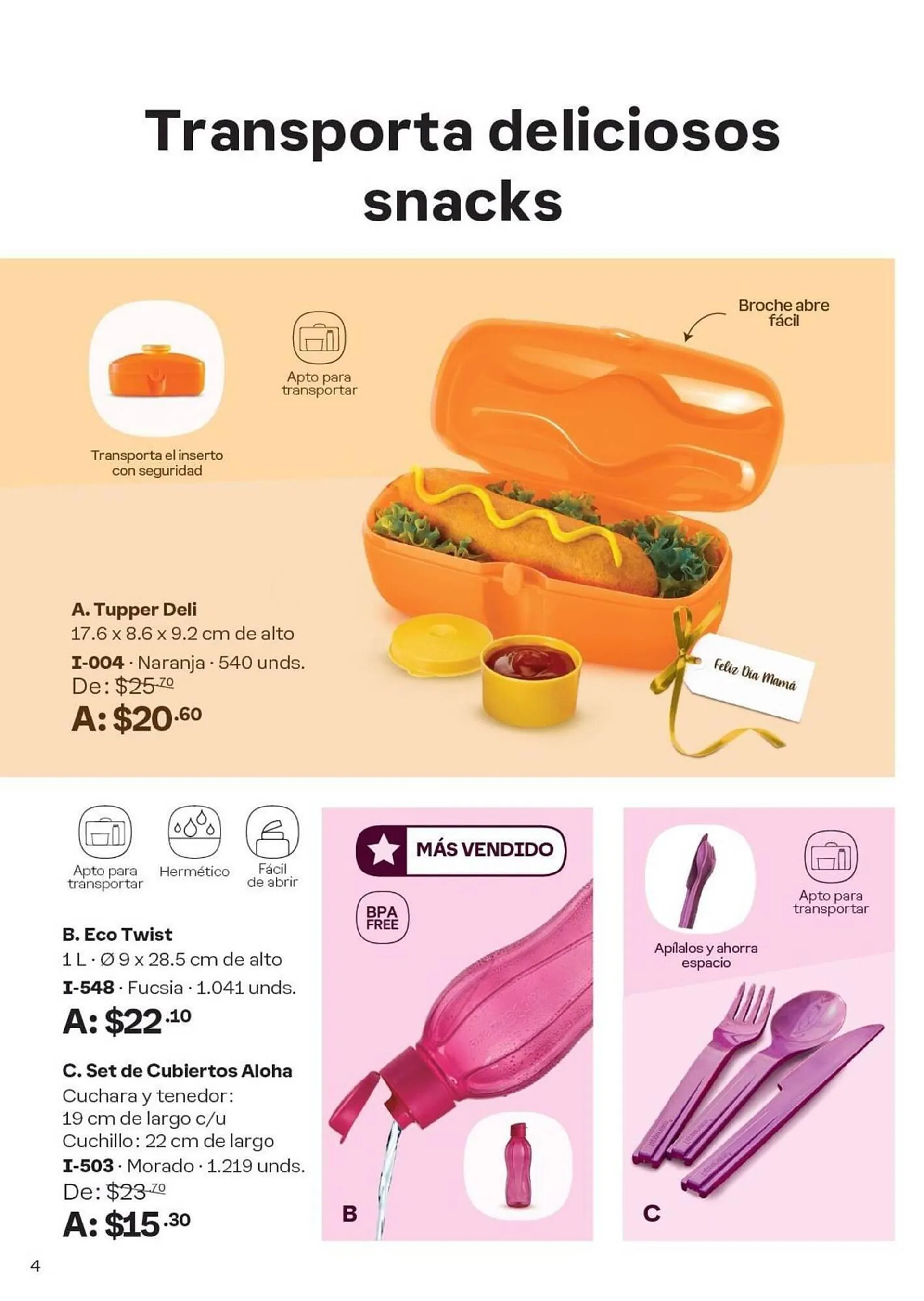 Catalogo de Catálogo Tupperware 20 de abril al 17 de mayo 2024 - Pag 31