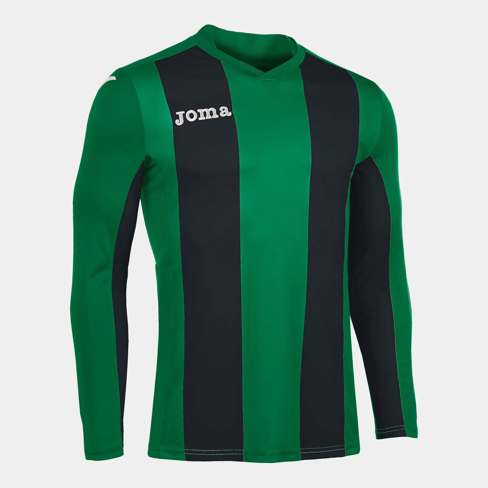 Camiseta manga larga hombre Pisa verde negro