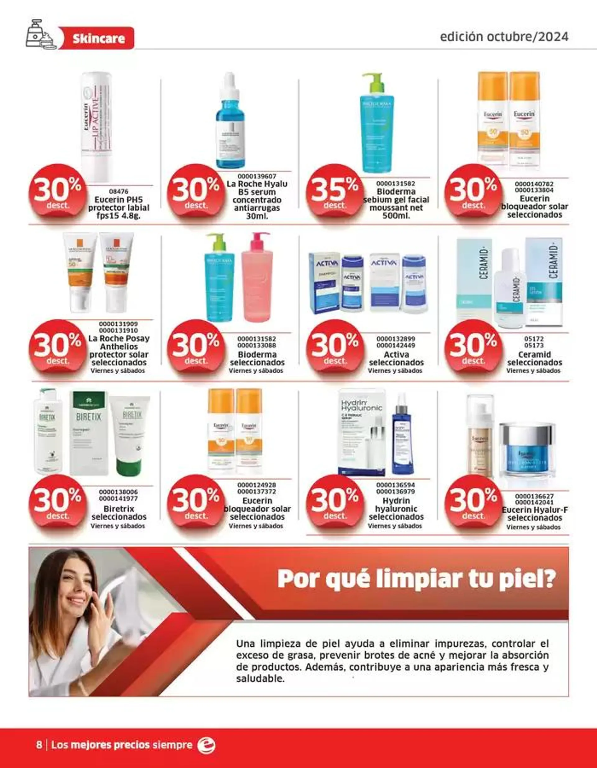 Catalogo de Farmacias Económicas Octubre  2 de octubre al 31 de octubre 2024 - Pag 8