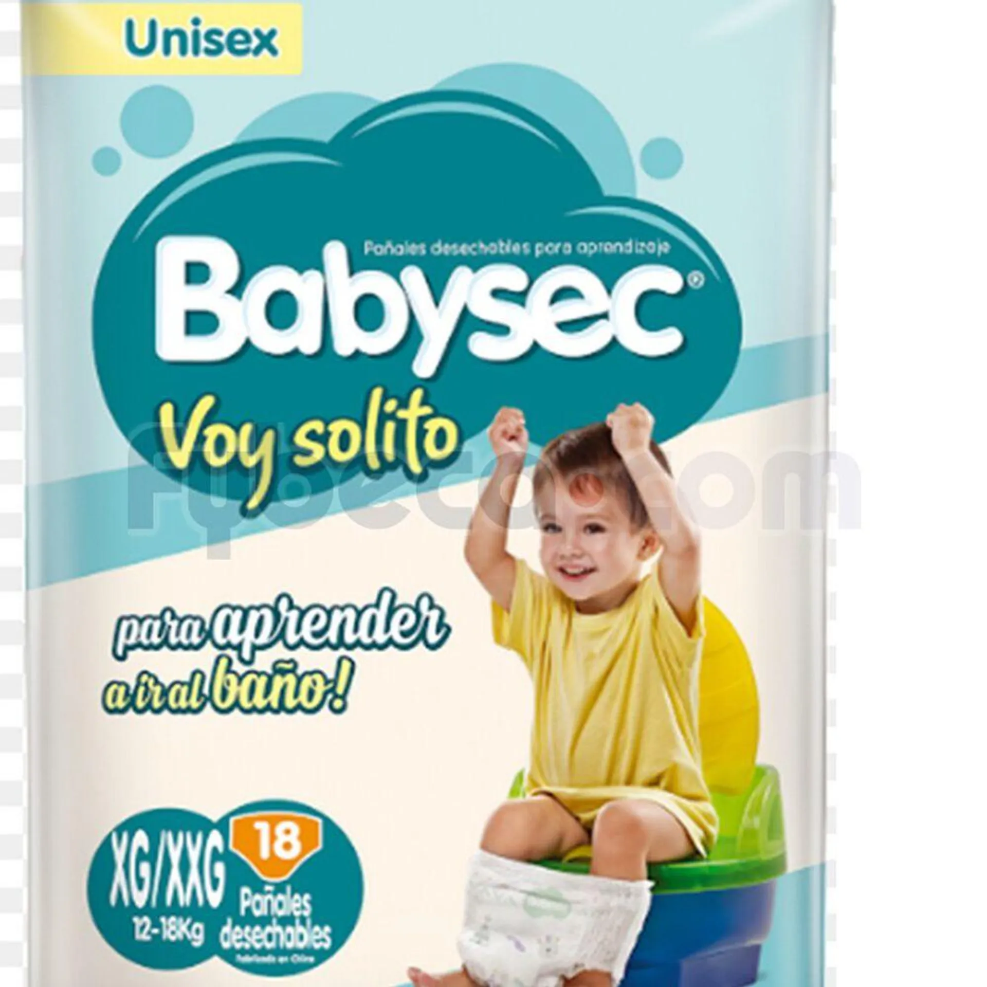 Pañal Babysec Voy Solito Xg/Xxg X18