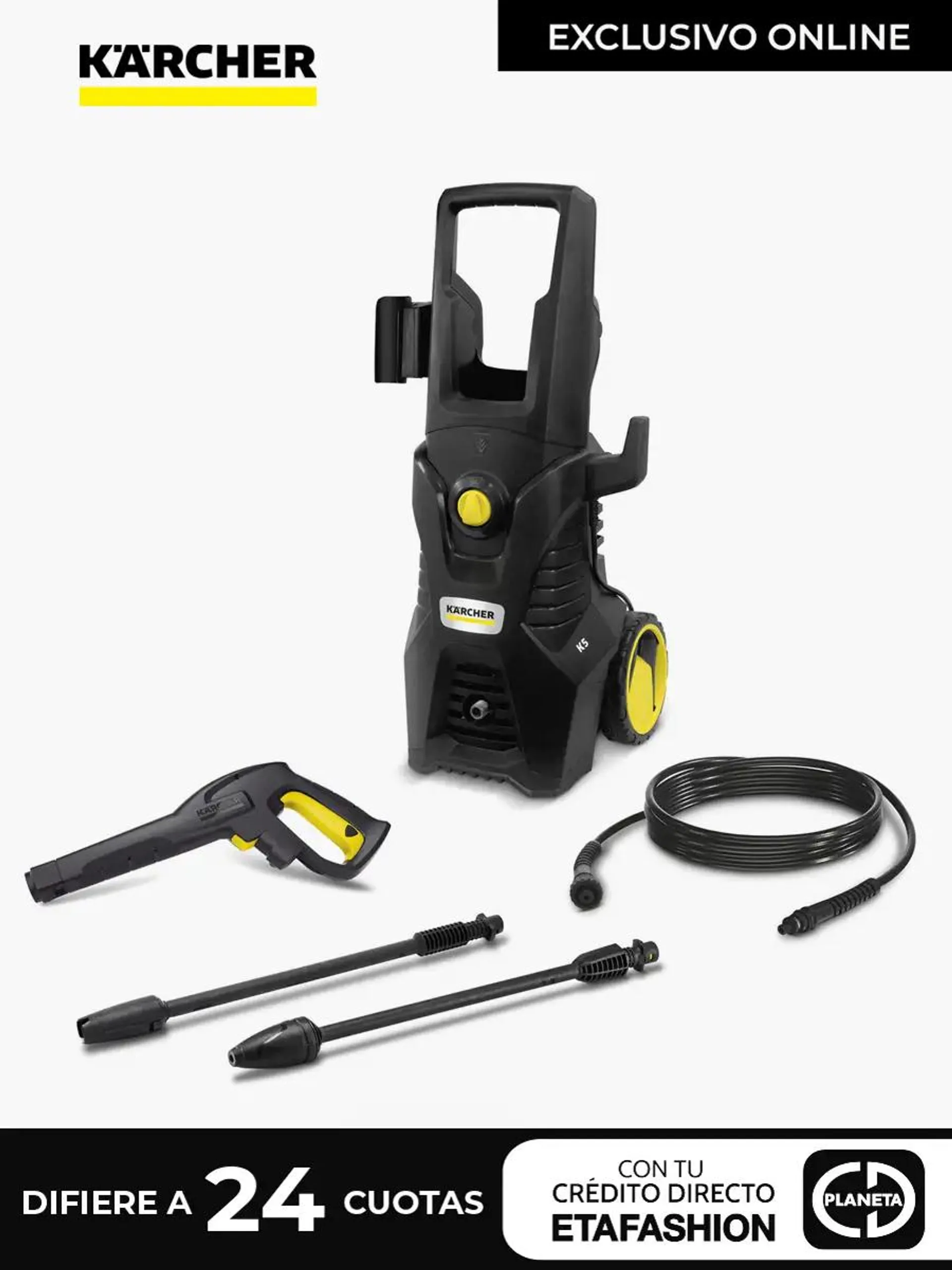 Hidrolavadora Karcher K5 LA 2100 PSI