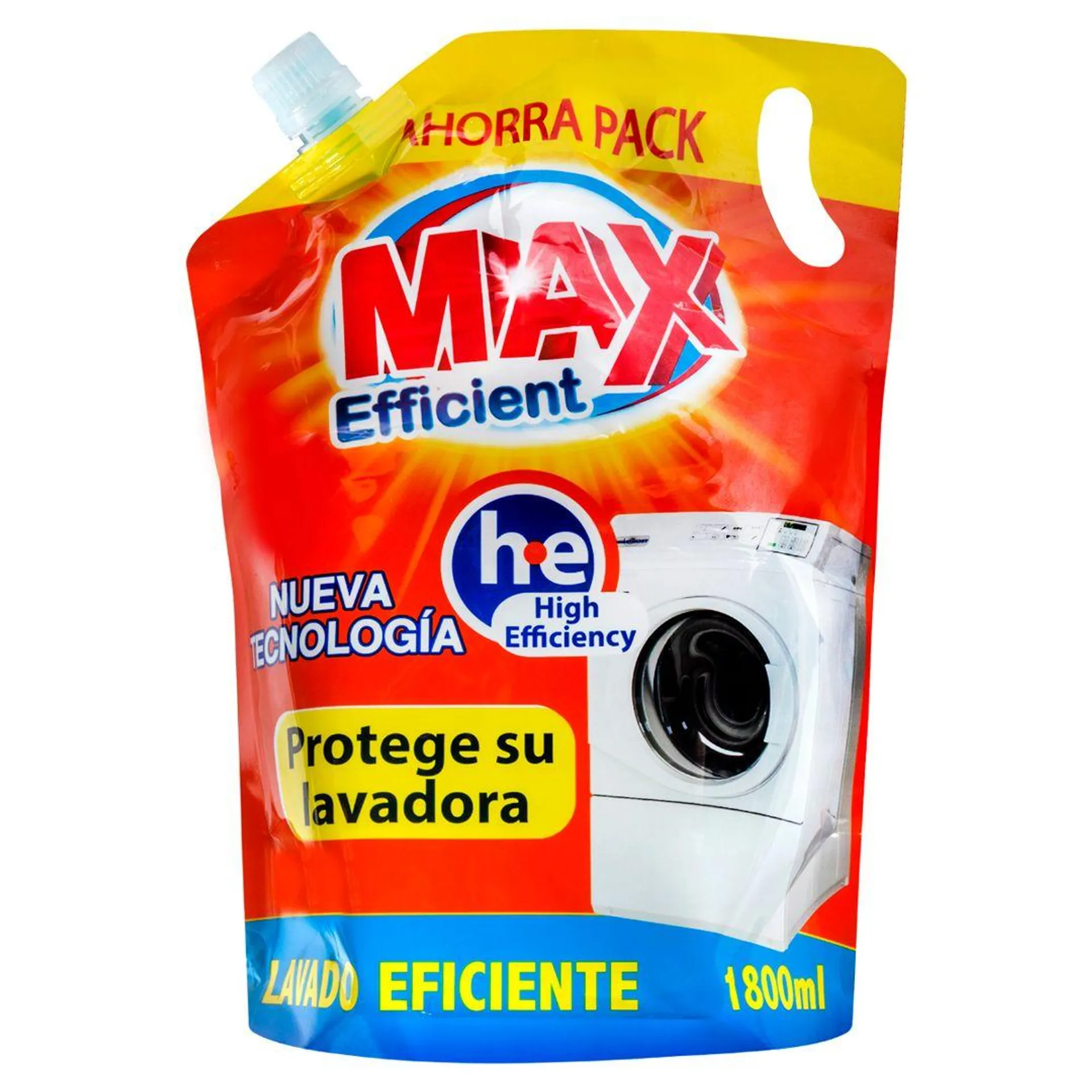 Detergente Líquido Max Efficient 1.8L