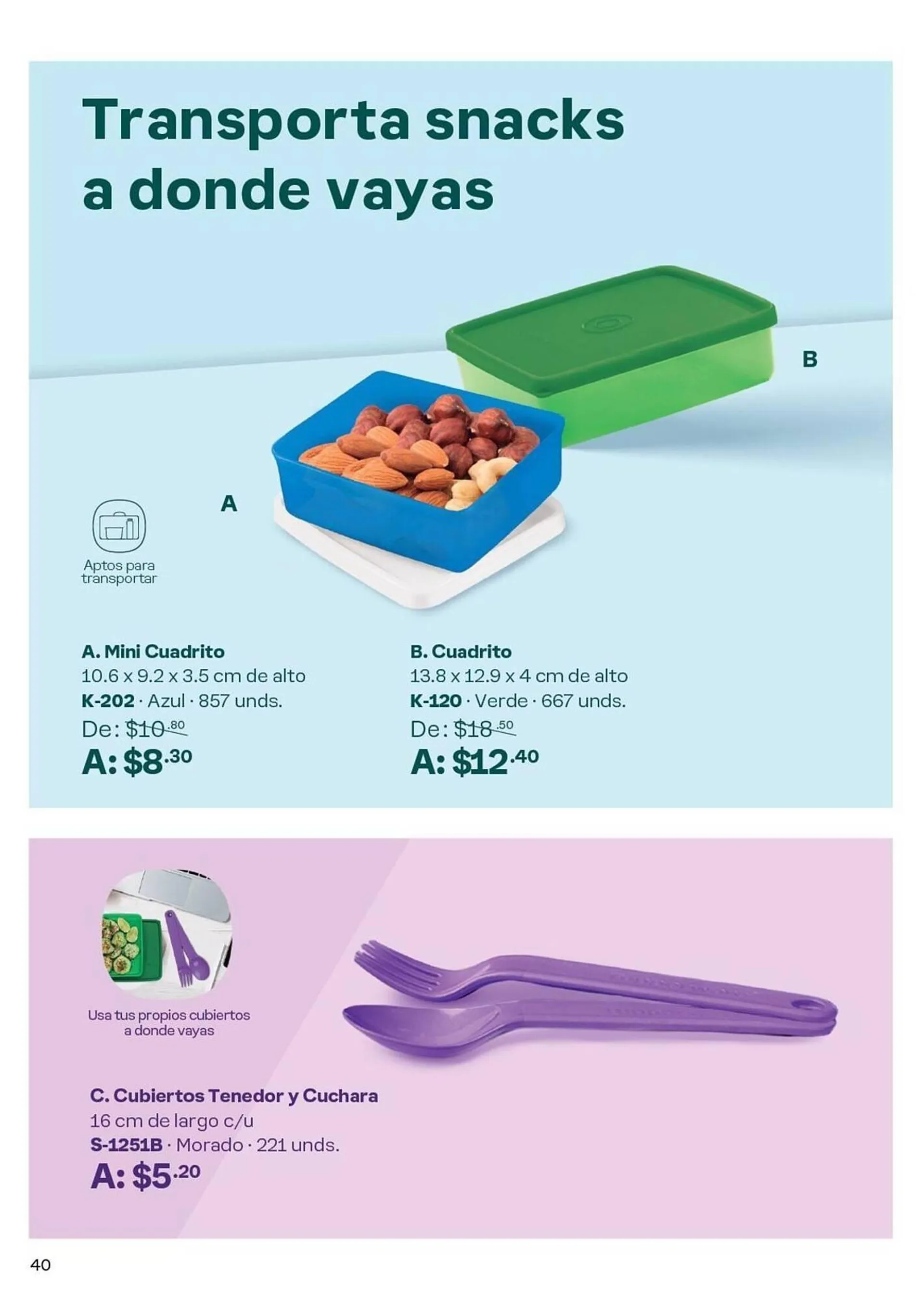 Catalogo de Catálogo Tupperware 18 de mayo al 14 de junio 2024 - Pag 33