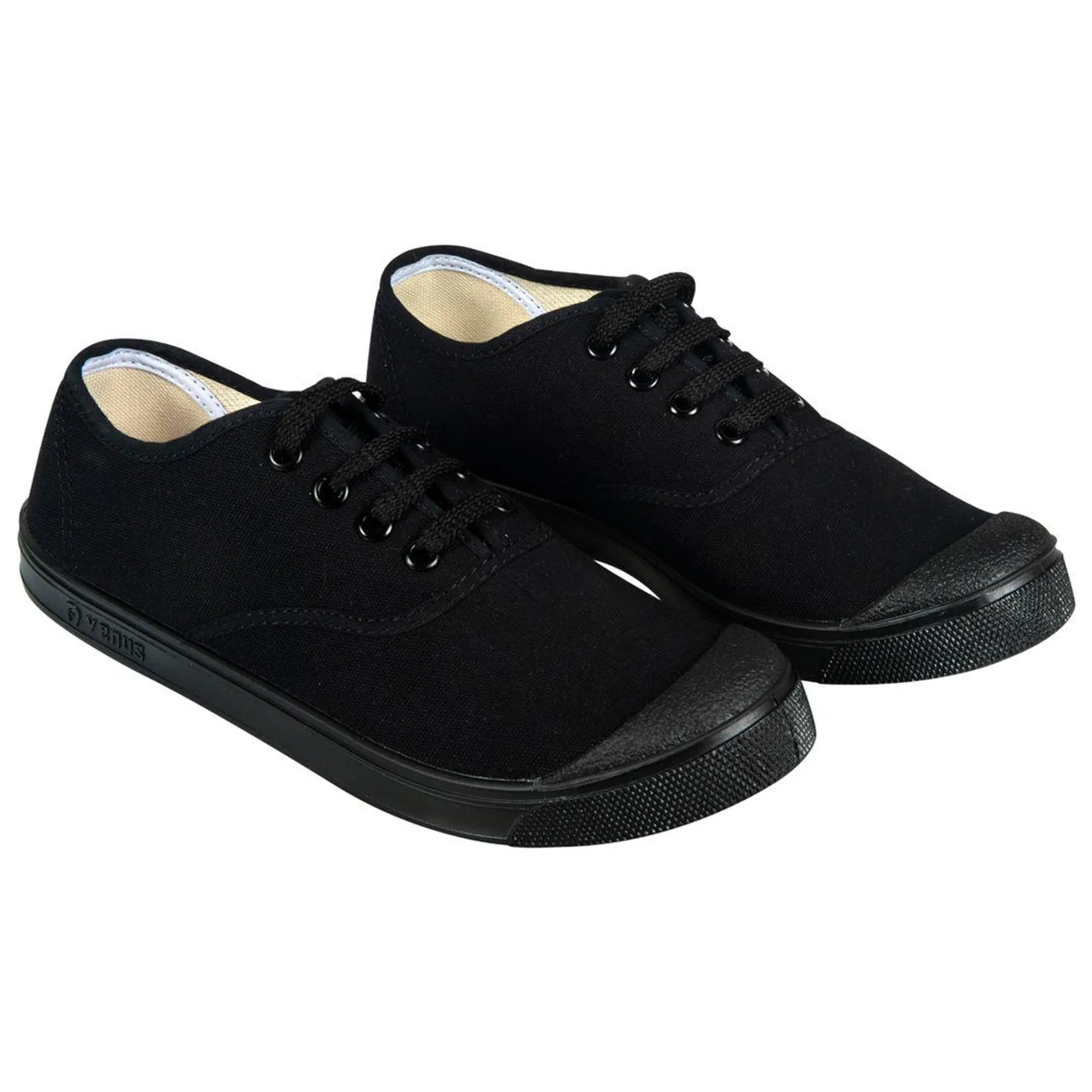 Zapato Hombre de Lona Venus Clásica Negro - Varias Tallas