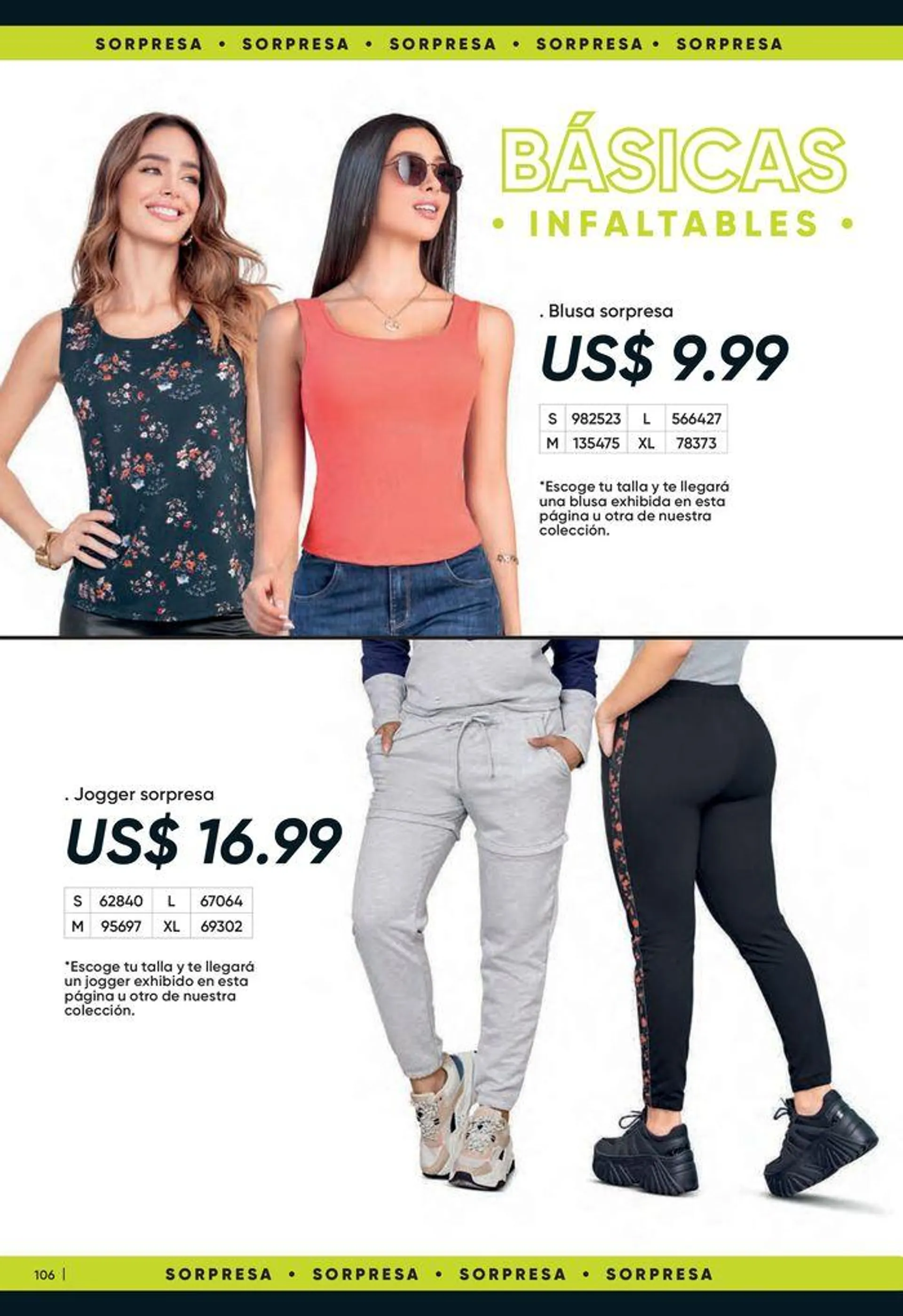 Catalogo de Moda Deportiva C/10 30 de mayo al 16 de junio 2024 - Pag 108