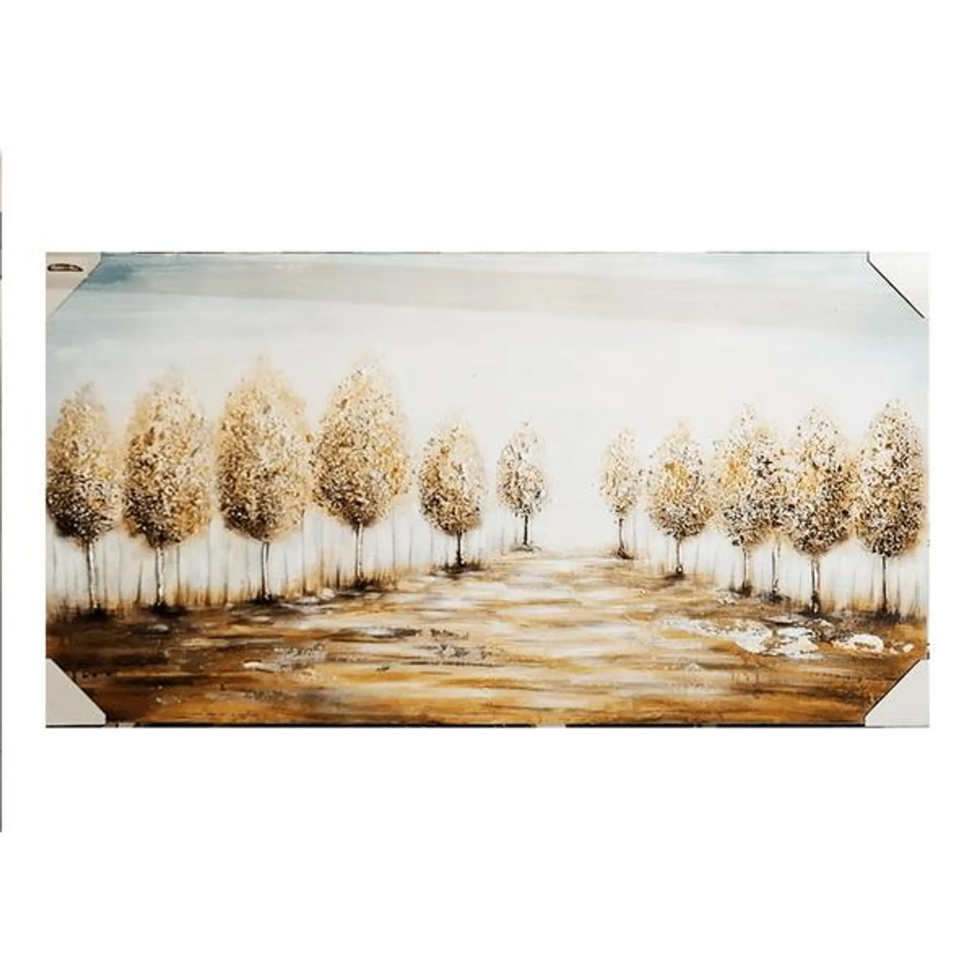 Cuadro Bosque Dorado 70 x 140 cm