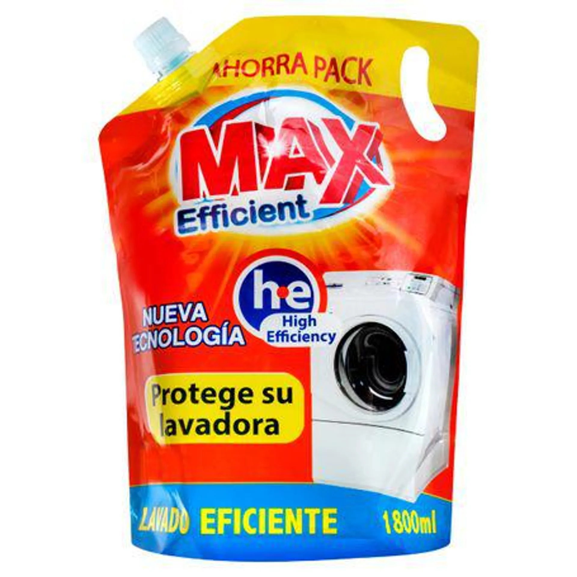 Detergente Líquido Max Efficient 1800ml