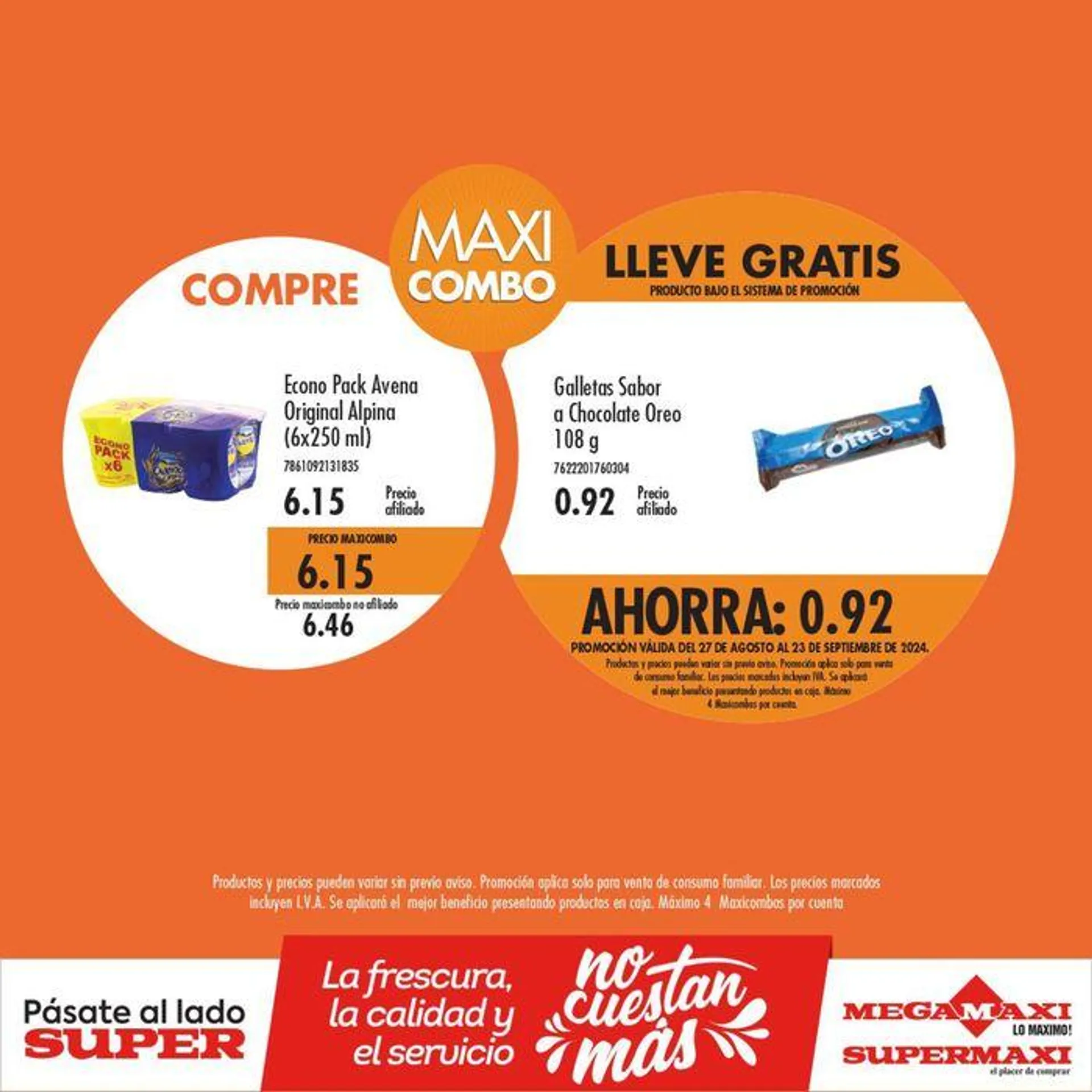 Catalogo de Maxi Combo  3 de septiembre al 23 de septiembre 2024 - Pag 3