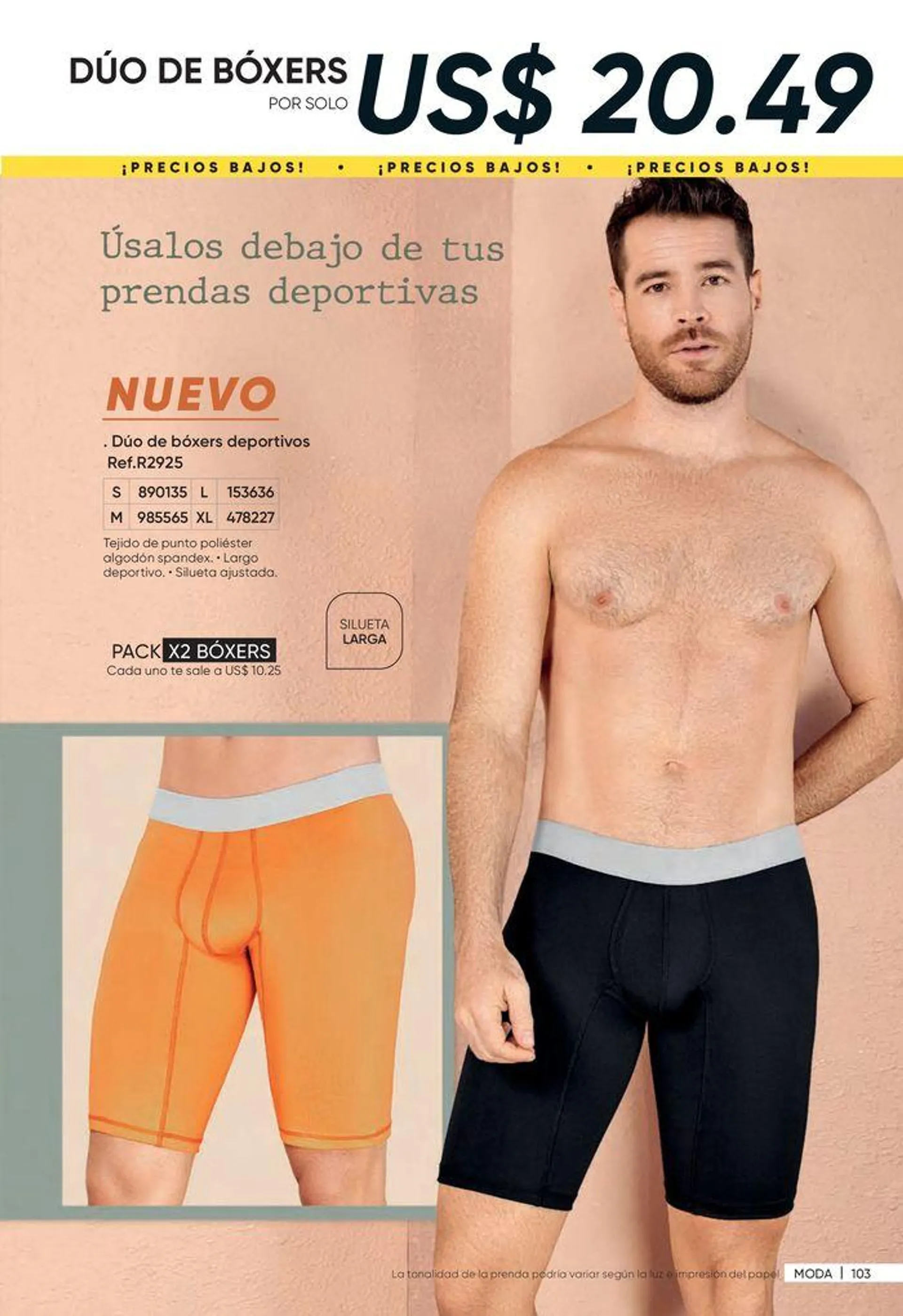 Catalogo de Moda Deportiva C/10 30 de mayo al 16 de junio 2024 - Pag 105