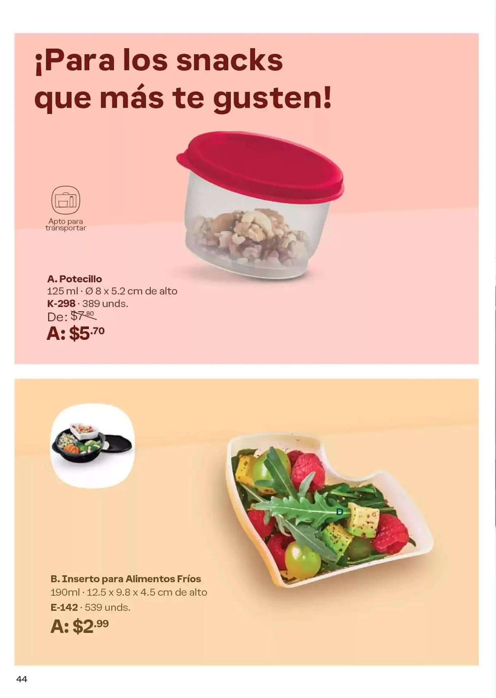 Catalogo de Catálogo Tupperware 4 de octubre al 31 de octubre 2024 - Pag 38