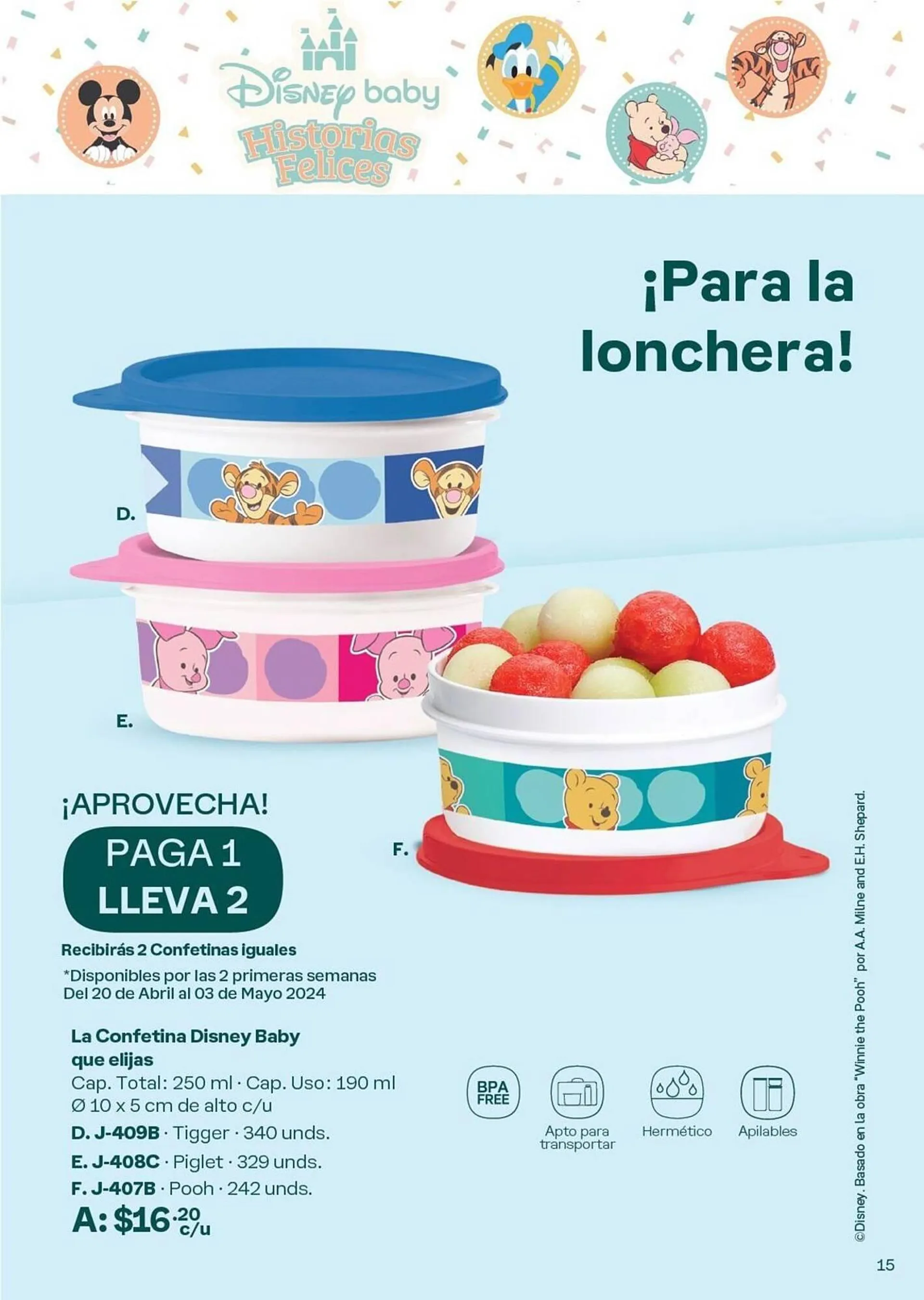 Catalogo de Catálogo Tupperware 20 de abril al 17 de mayo 2024 - Pag 6