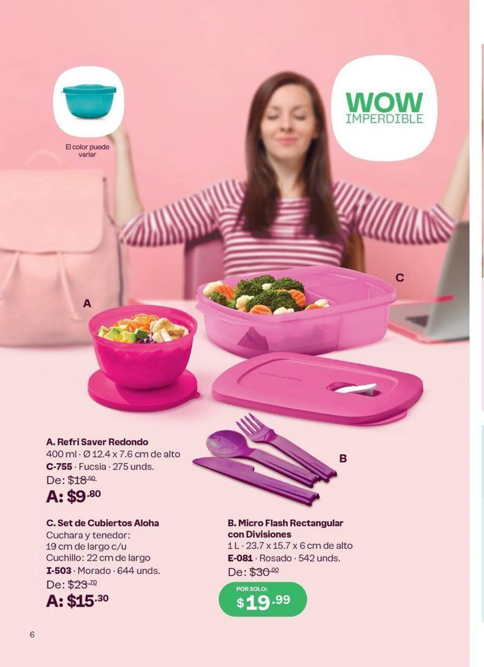 Catalogo de Catálogo Tupperware 9 de agosto al 5 de septiembre 2024 - Pag 56