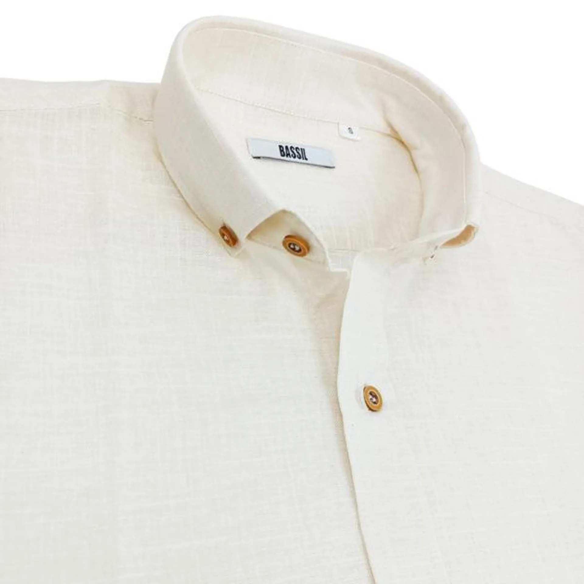 CAMISA DE LINO BEIGE