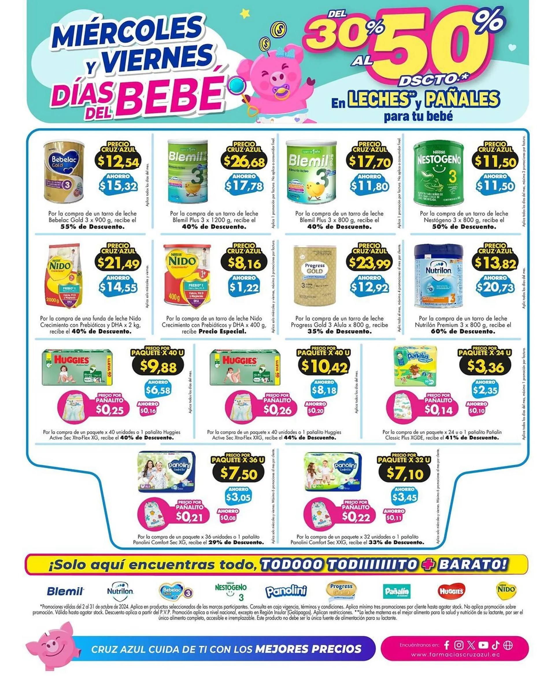 Catalogo de Catálogo Farmacias Cruz Azul 15 de octubre al 31 de octubre 2024 - Pag 8