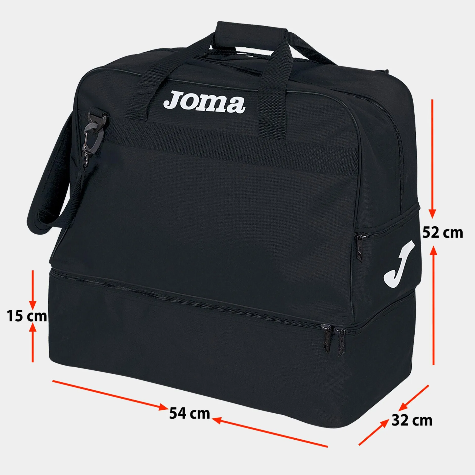 Bolsa de deporte Extra-Grande Training III negro