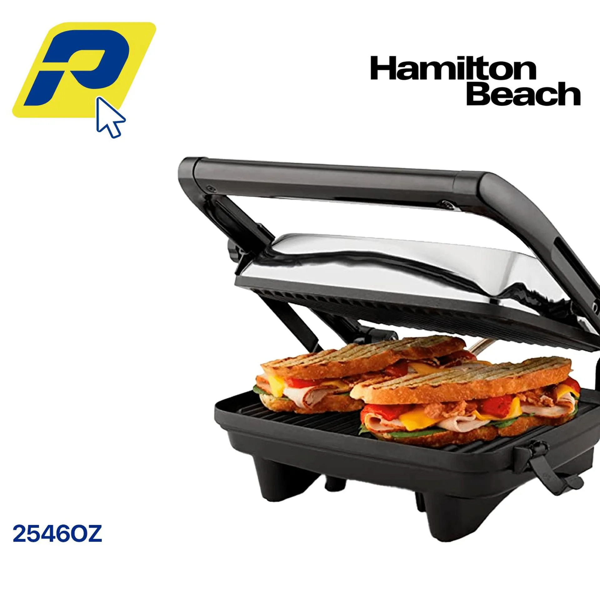 Sanduchera Hamilton Beach Parrillera Panini