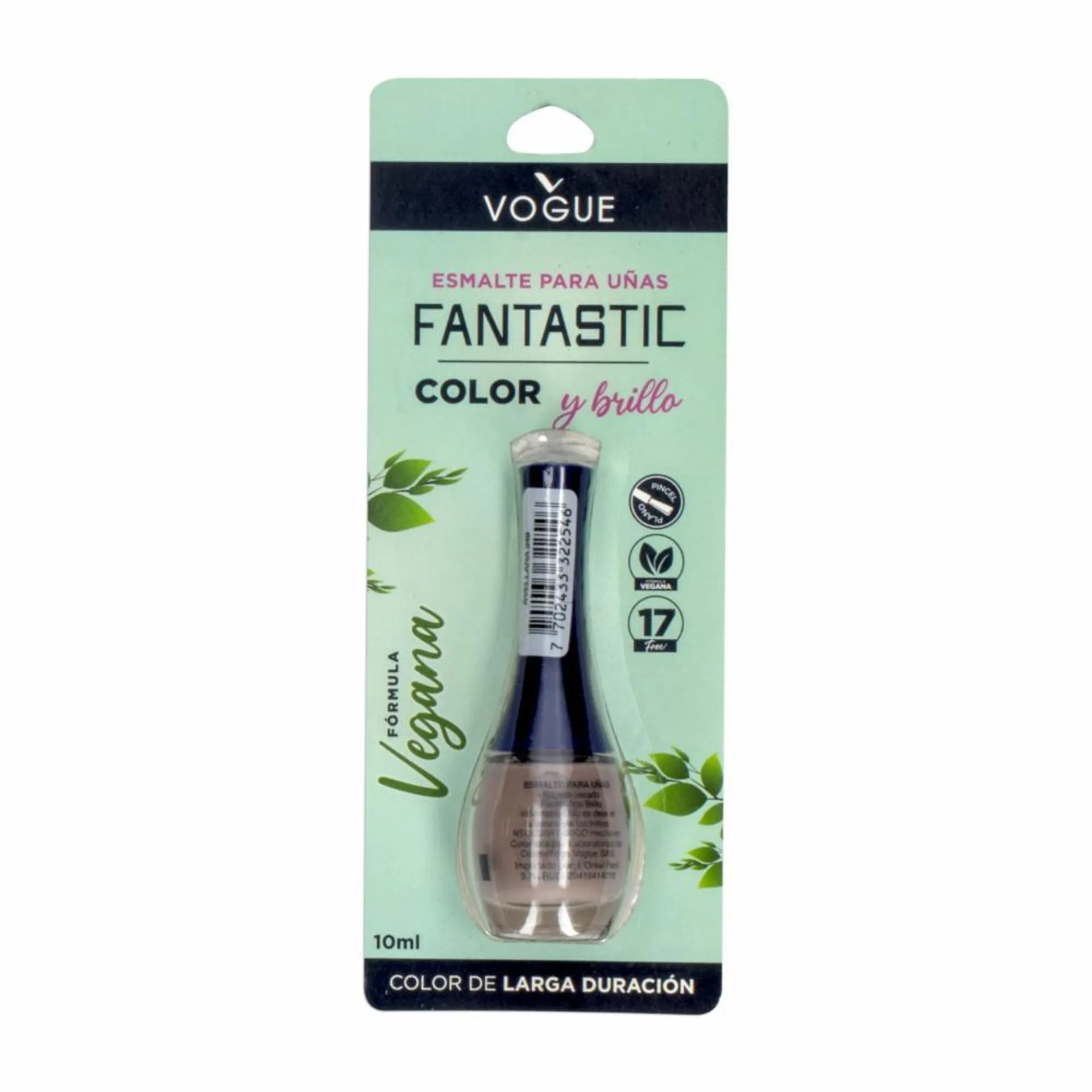 Esmalte De Uñas Fantastic Tono Avellana 248 VOGUE 10 Ml