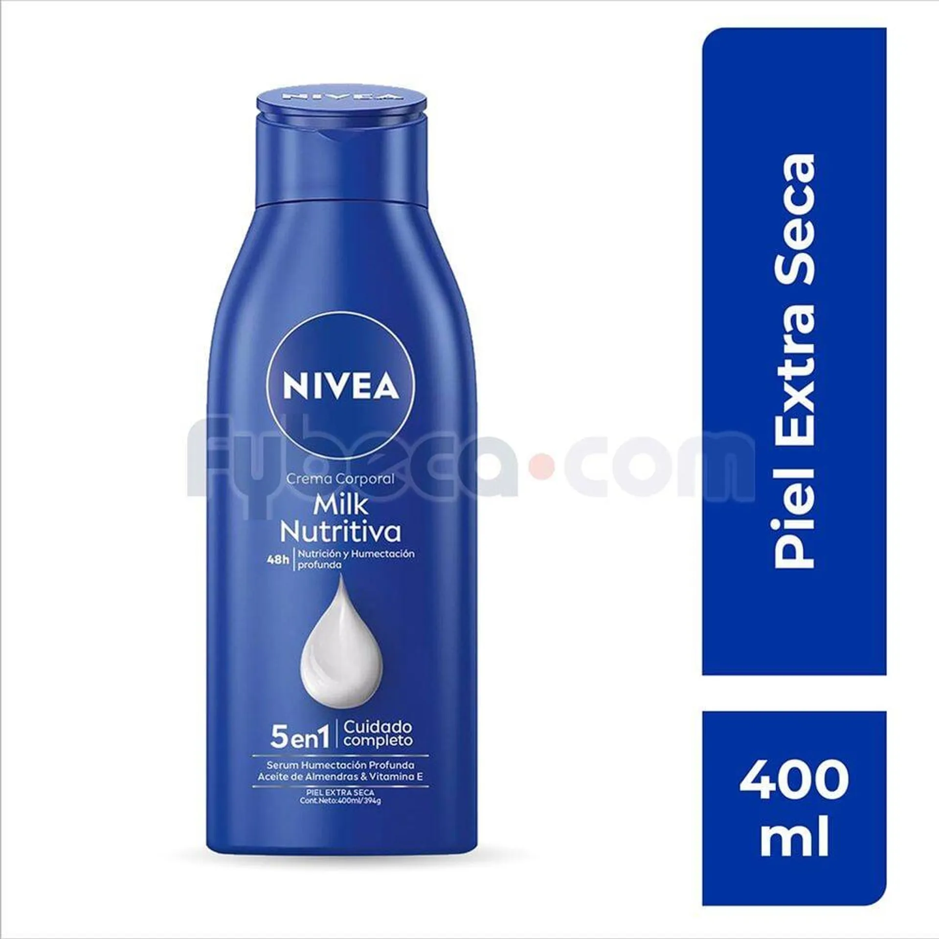 Crema Corporal Milk Nutritiva 400 Ml Unidad