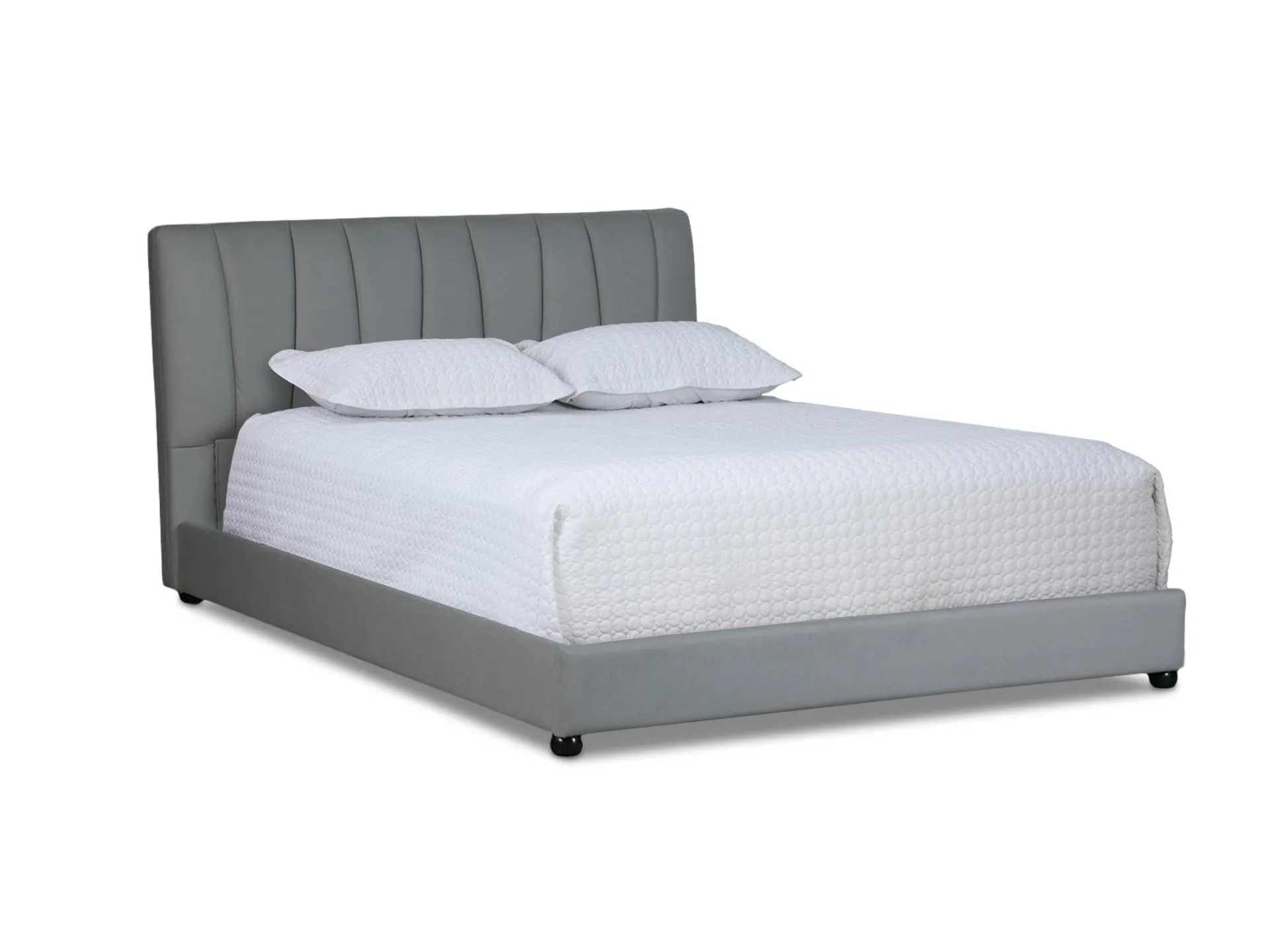 Cama Morgan Queen Light Gray