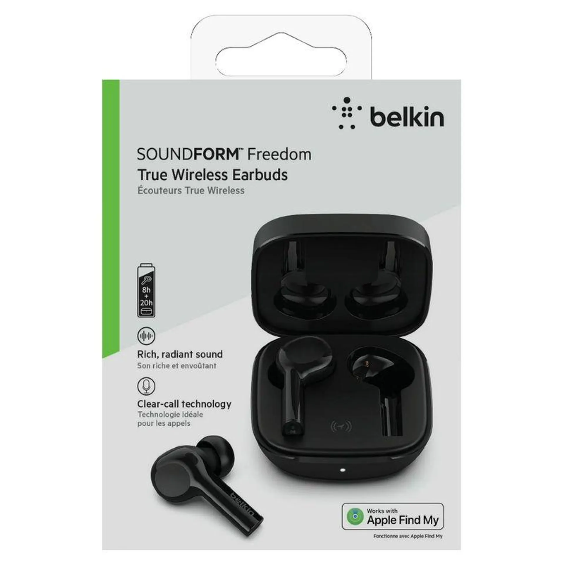 Audífono Bluetooth Tipo AirPods BELKIN AUC002 Soundform Freedom True