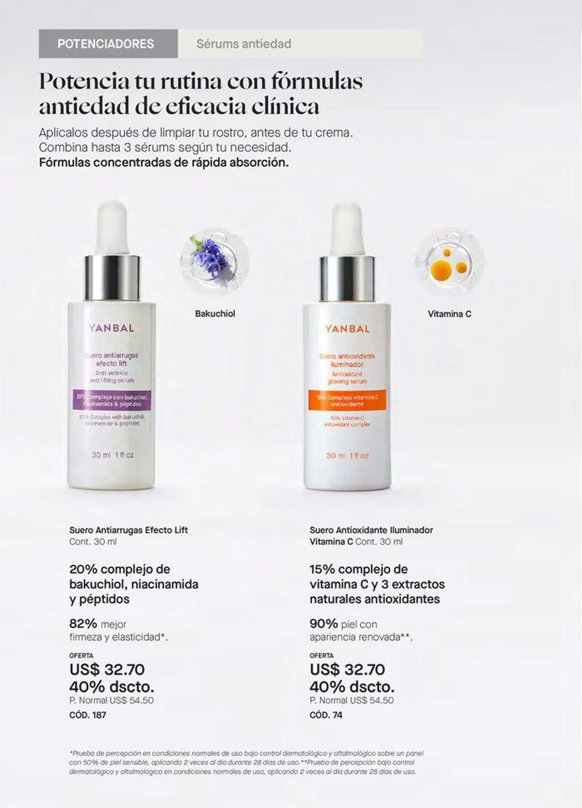 Catalogo de Tratamiento facial Yanbal  16 de julio al 9 de agosto 2024 - Pag 14