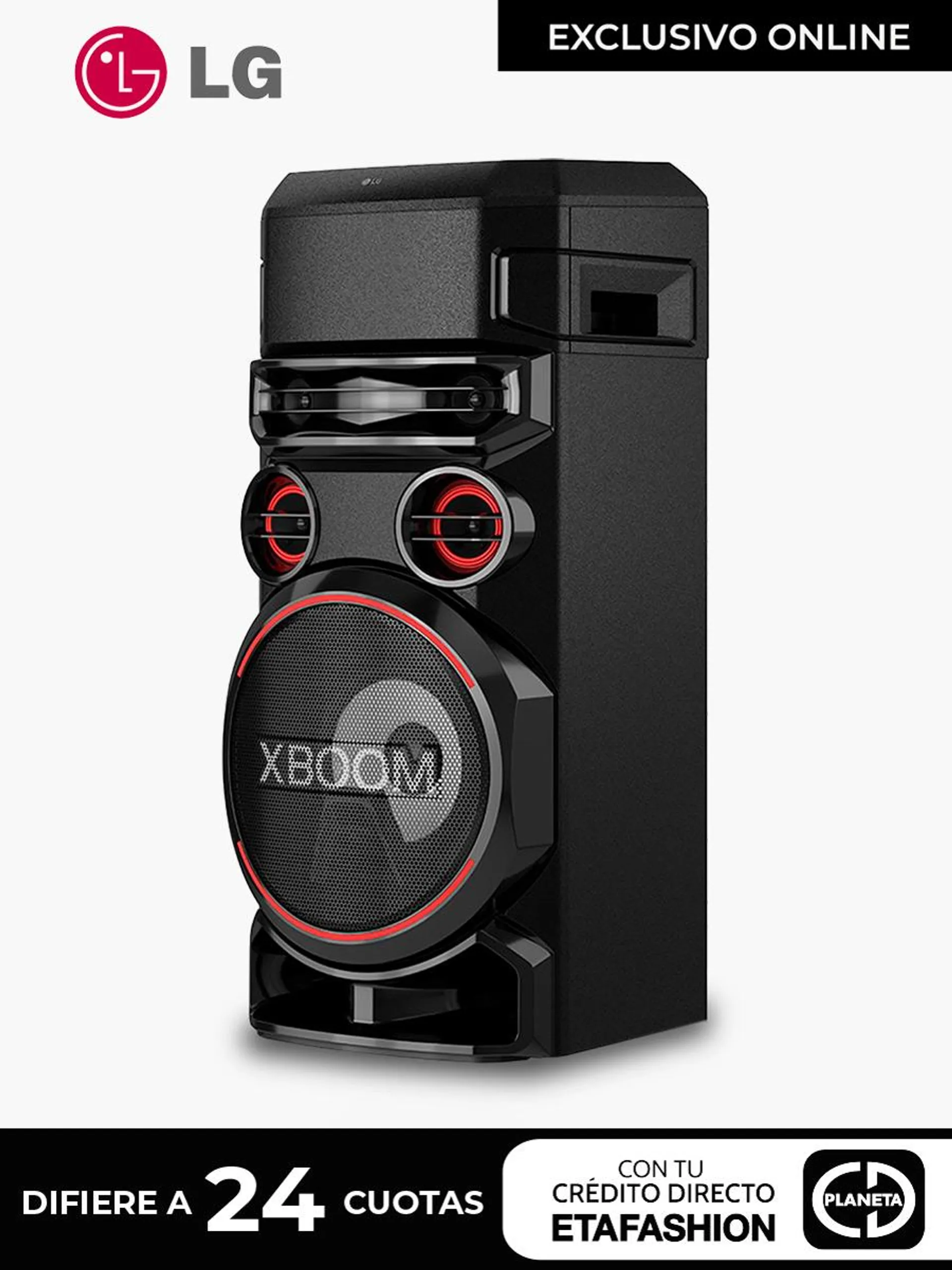 Torre de sonido LG XBOOM RN | Negro