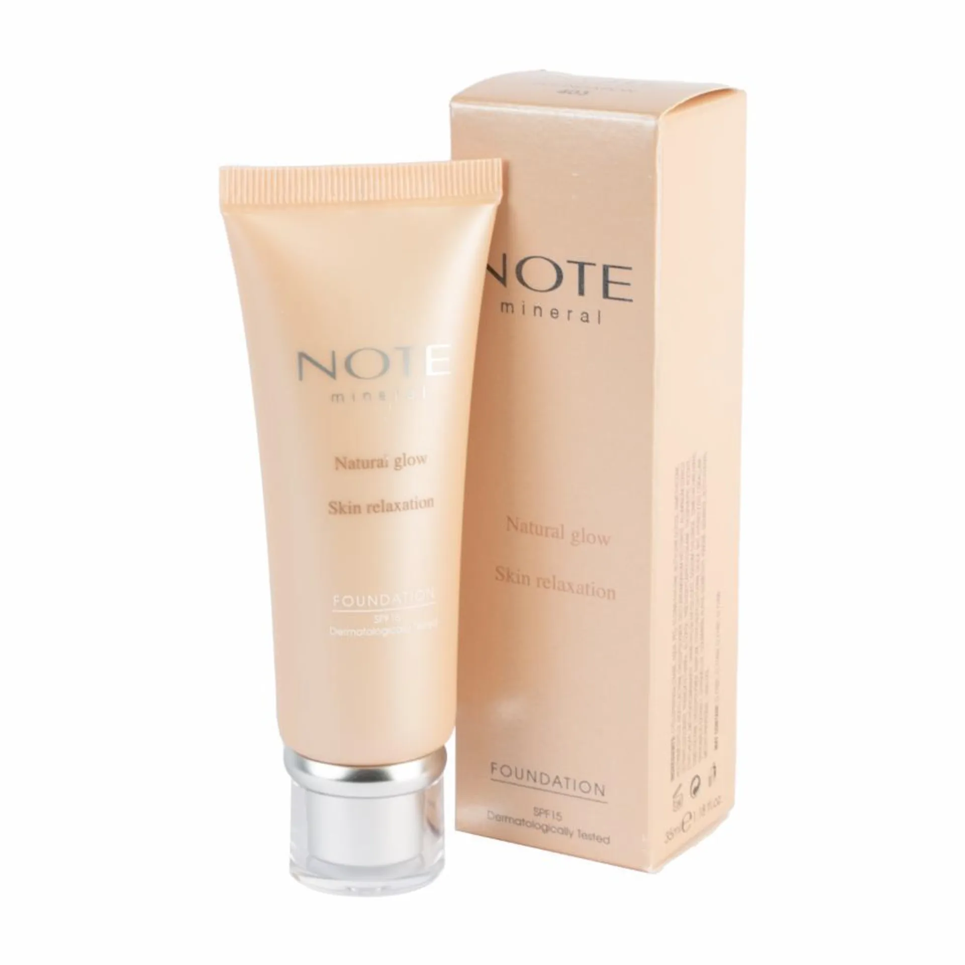 Maquillaje Mineral Natural Glow Tono 403 NOTE Unidad