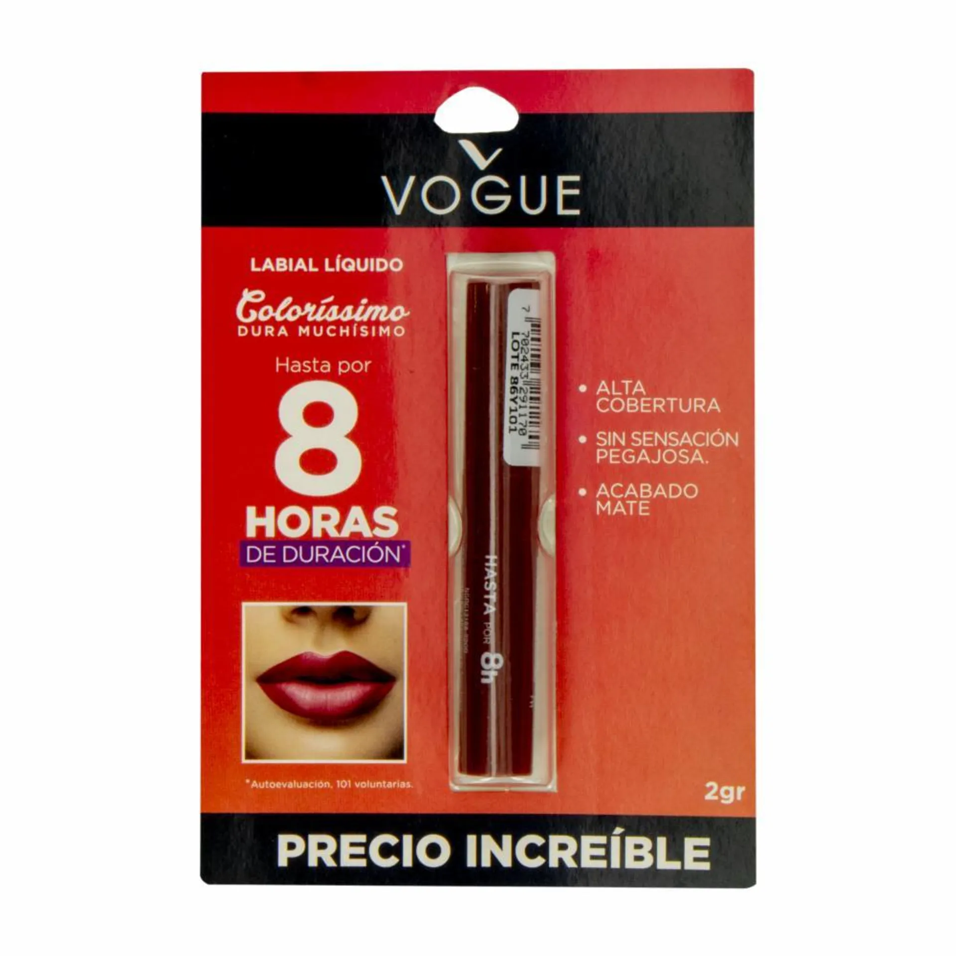 Labial Líquido Color Cocoa De Larga Duración VOGUE 2 G