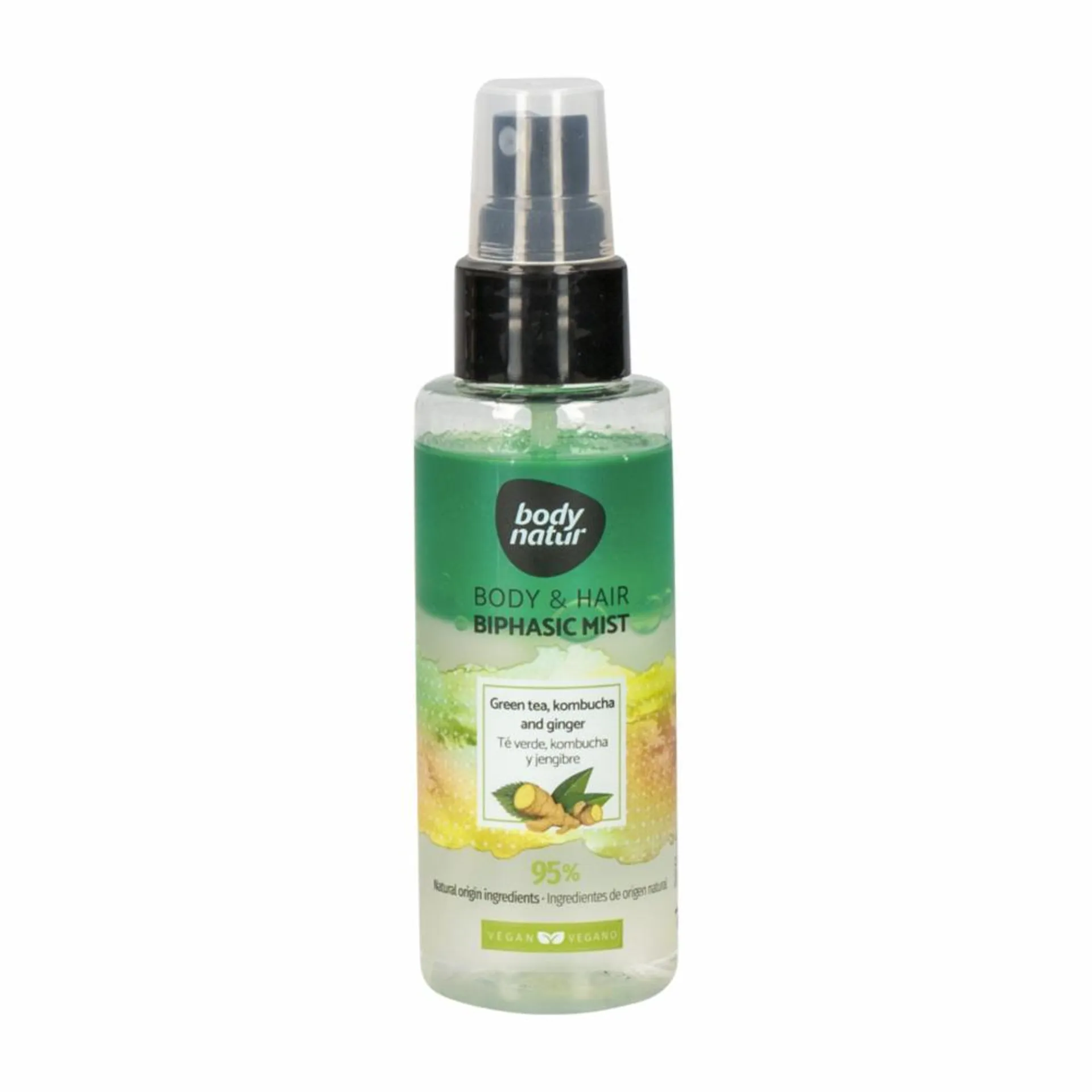 Splash Te Verde Cuerpo Y Cabello BODY NATUR 100 Ml