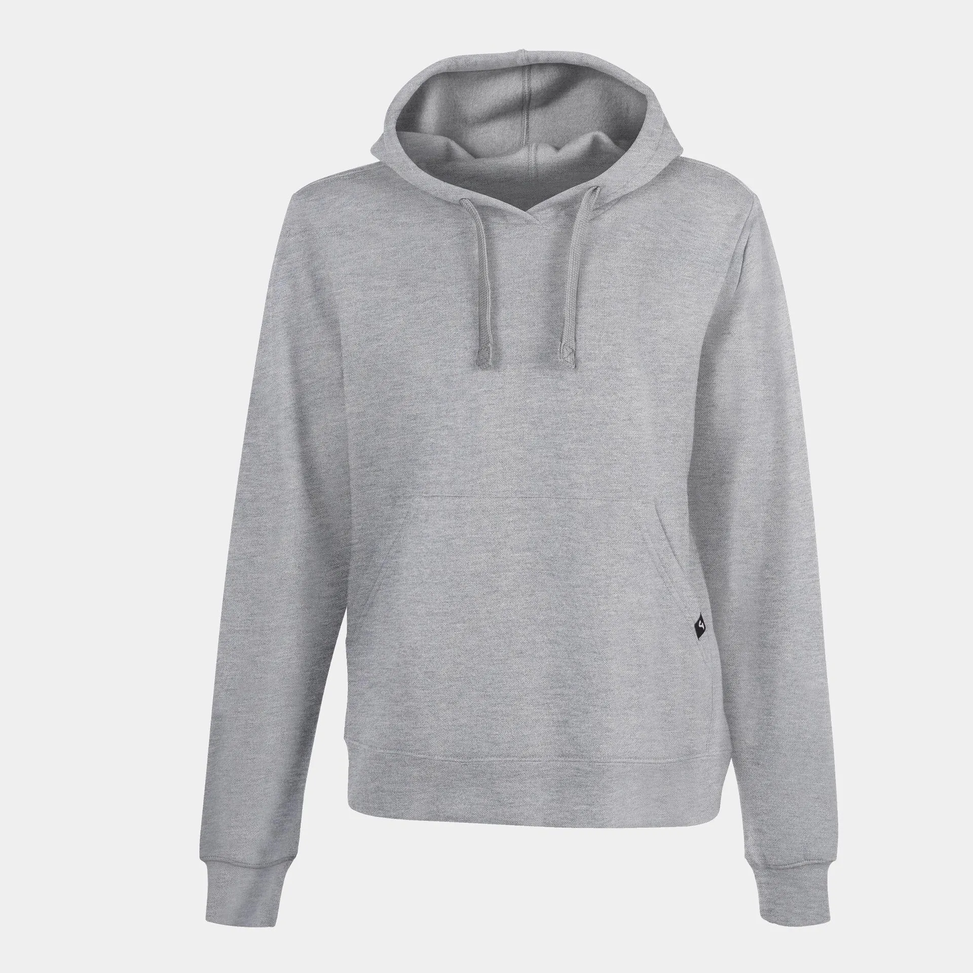 Sudadera con capucha mujer Montana gris melange