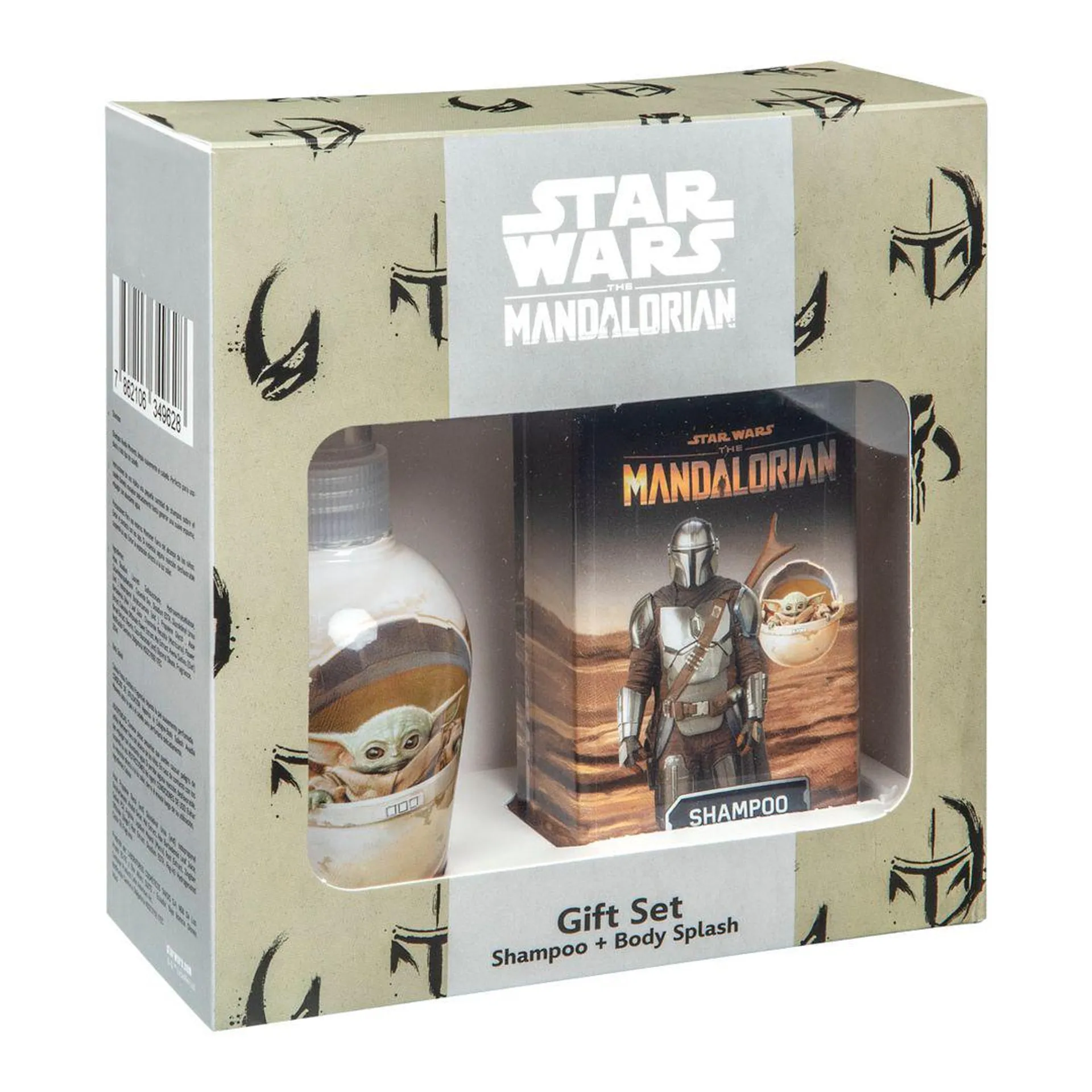 Set Shampoo y Body Splash Mandalorian de Star Wars