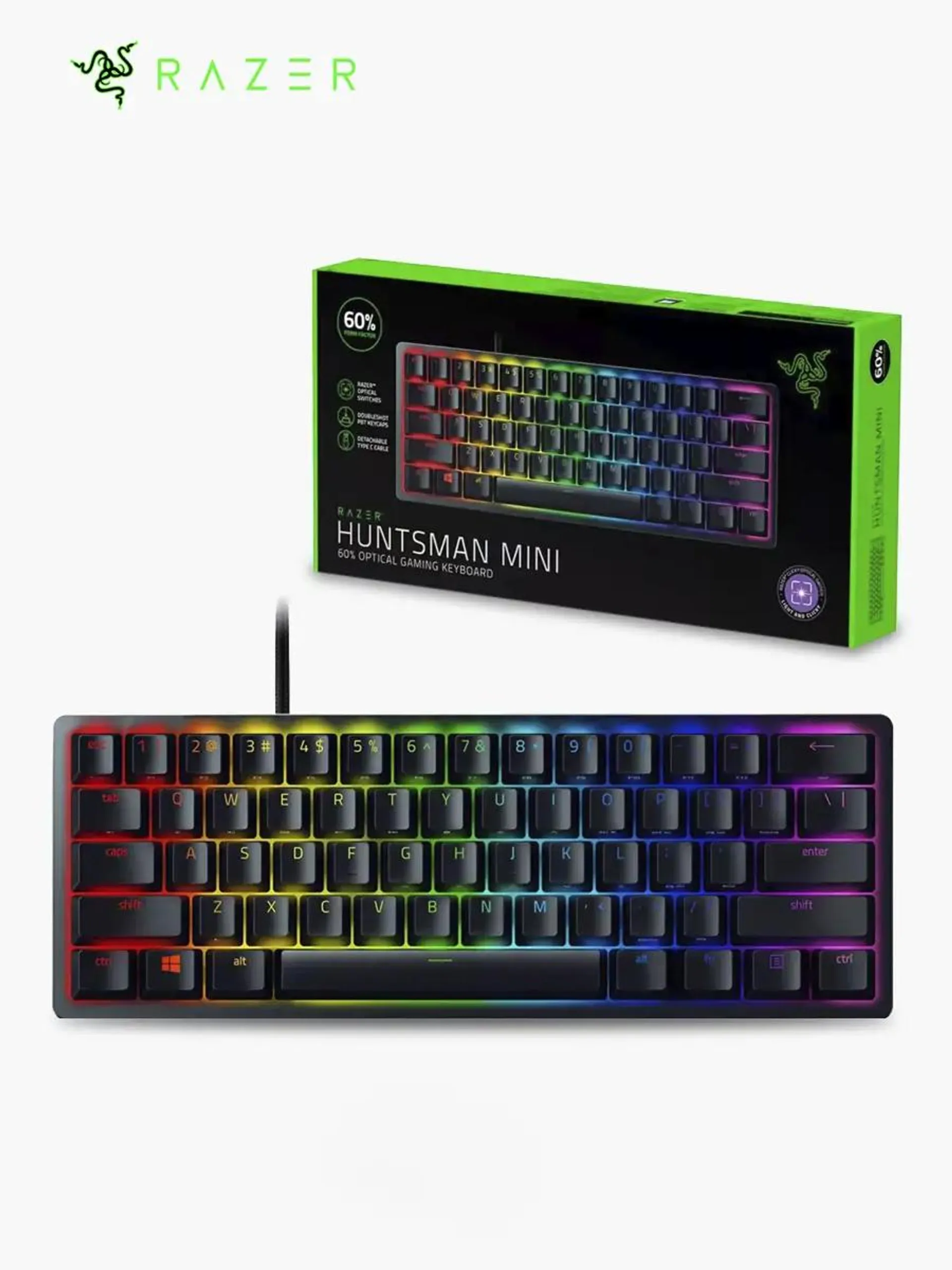 Teclado Razer Huntsman Mini - 60% Optical Gaming