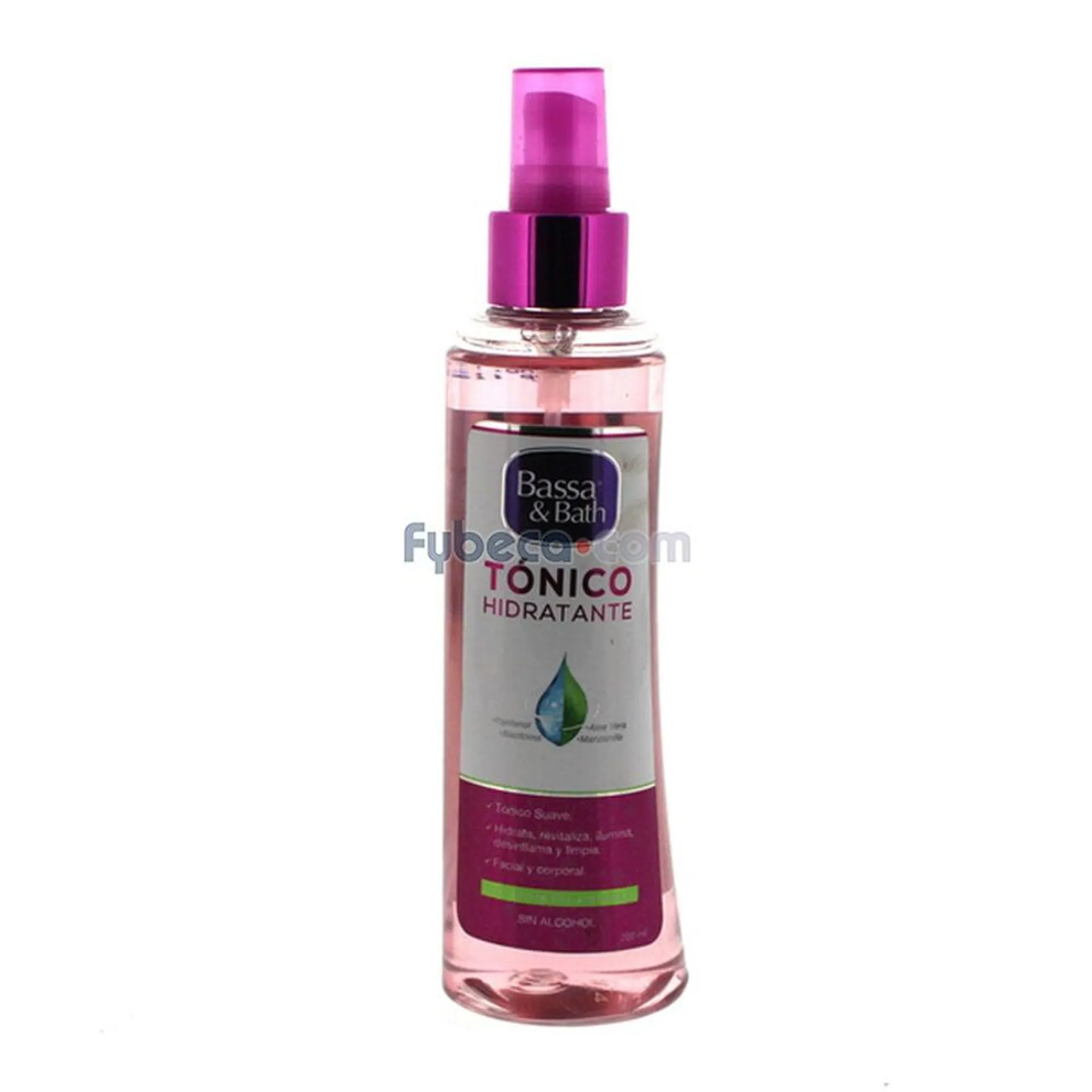 Tónico Facial Hidratante Sin Alcohol 200 Ml Unidad