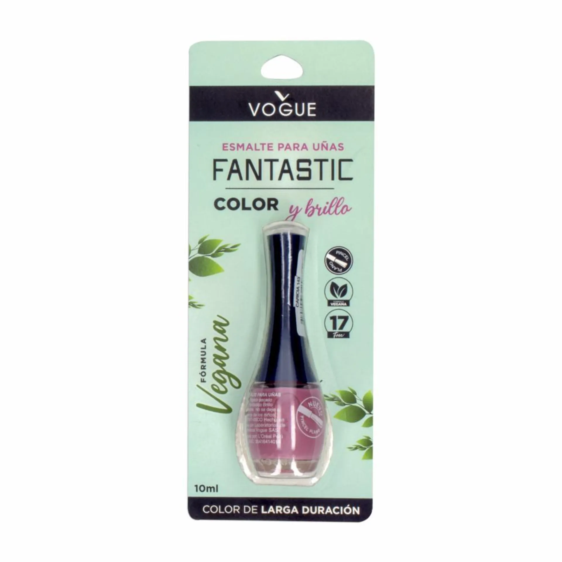 Esmalte De Uñas Fantastic Tono Nu Caricia 143 VOGUE 10 Ml