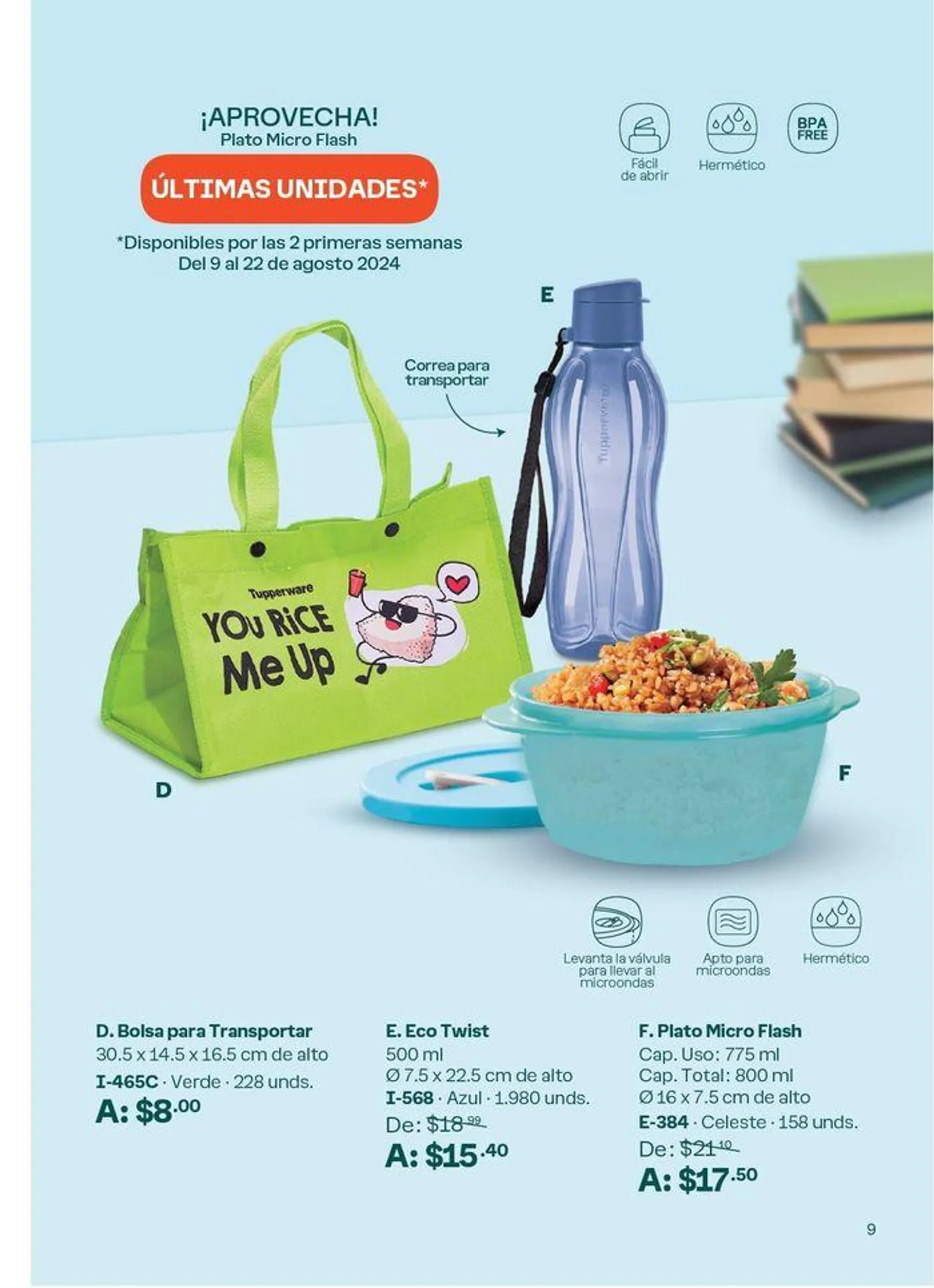 Catalogo de Catálogo Tupperware 9 de agosto al 5 de septiembre 2024 - Pag 59