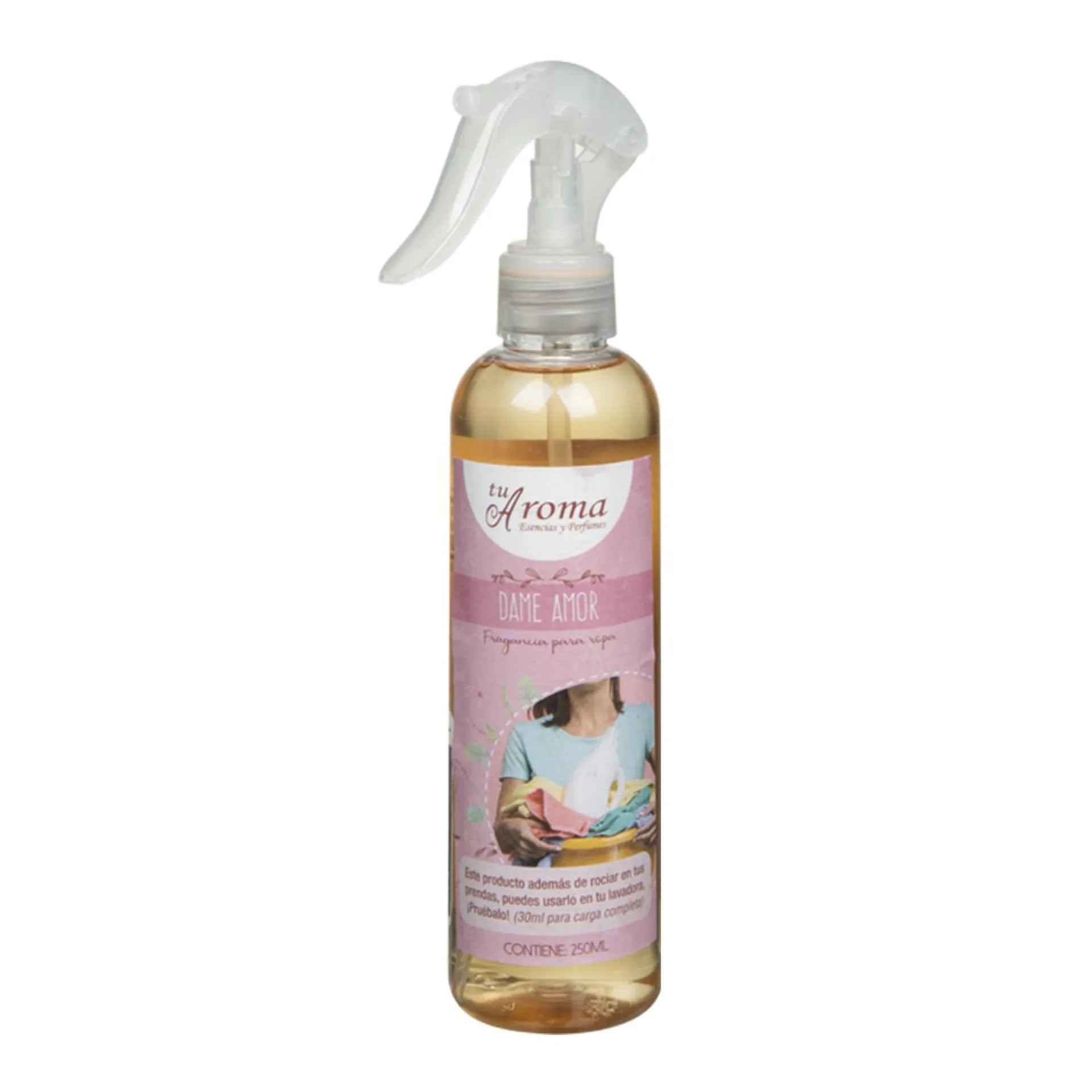 Fragancia Tu Aroma para Ropa Dame Amor 250ml