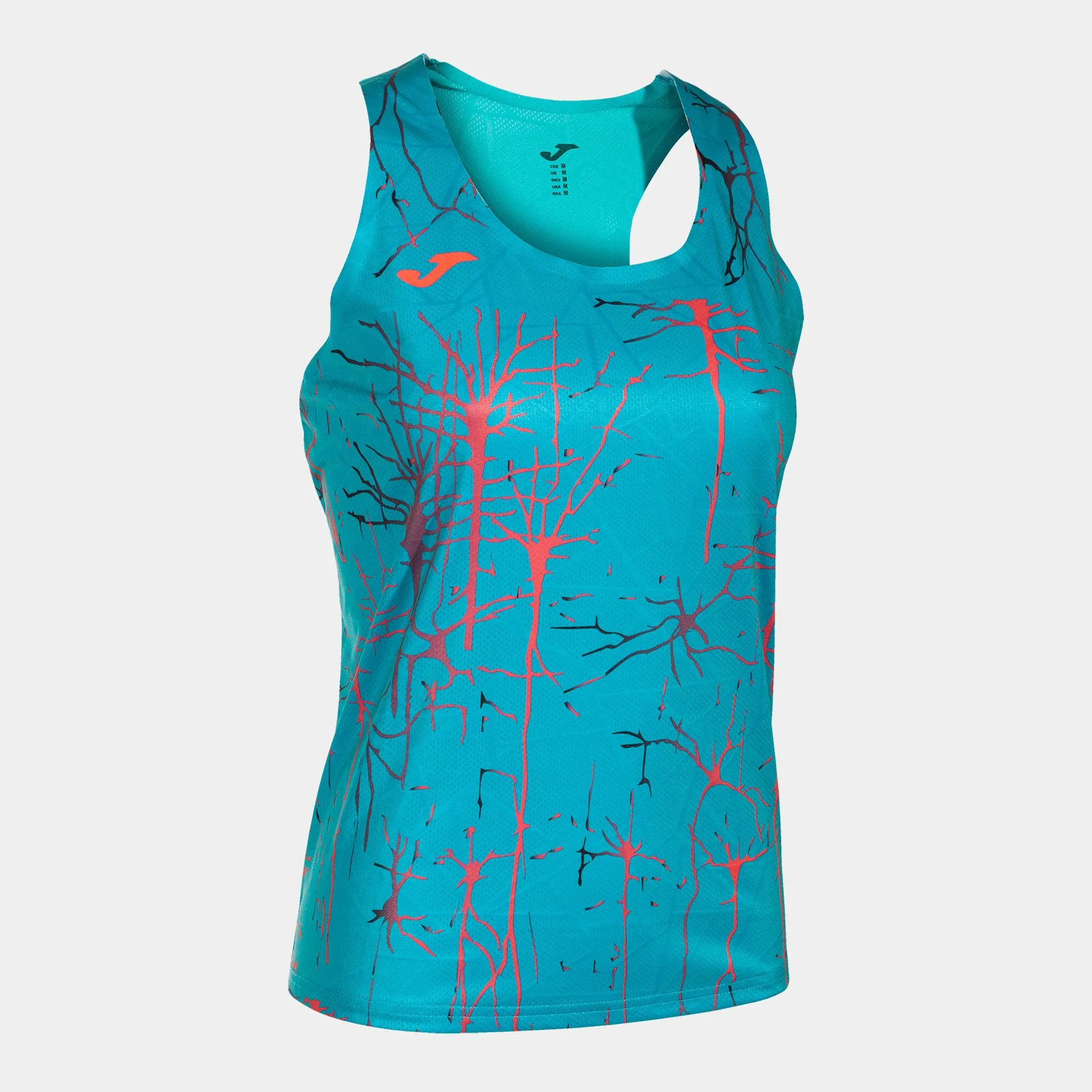 Camiseta tirantes mujer Elite IX turquesa