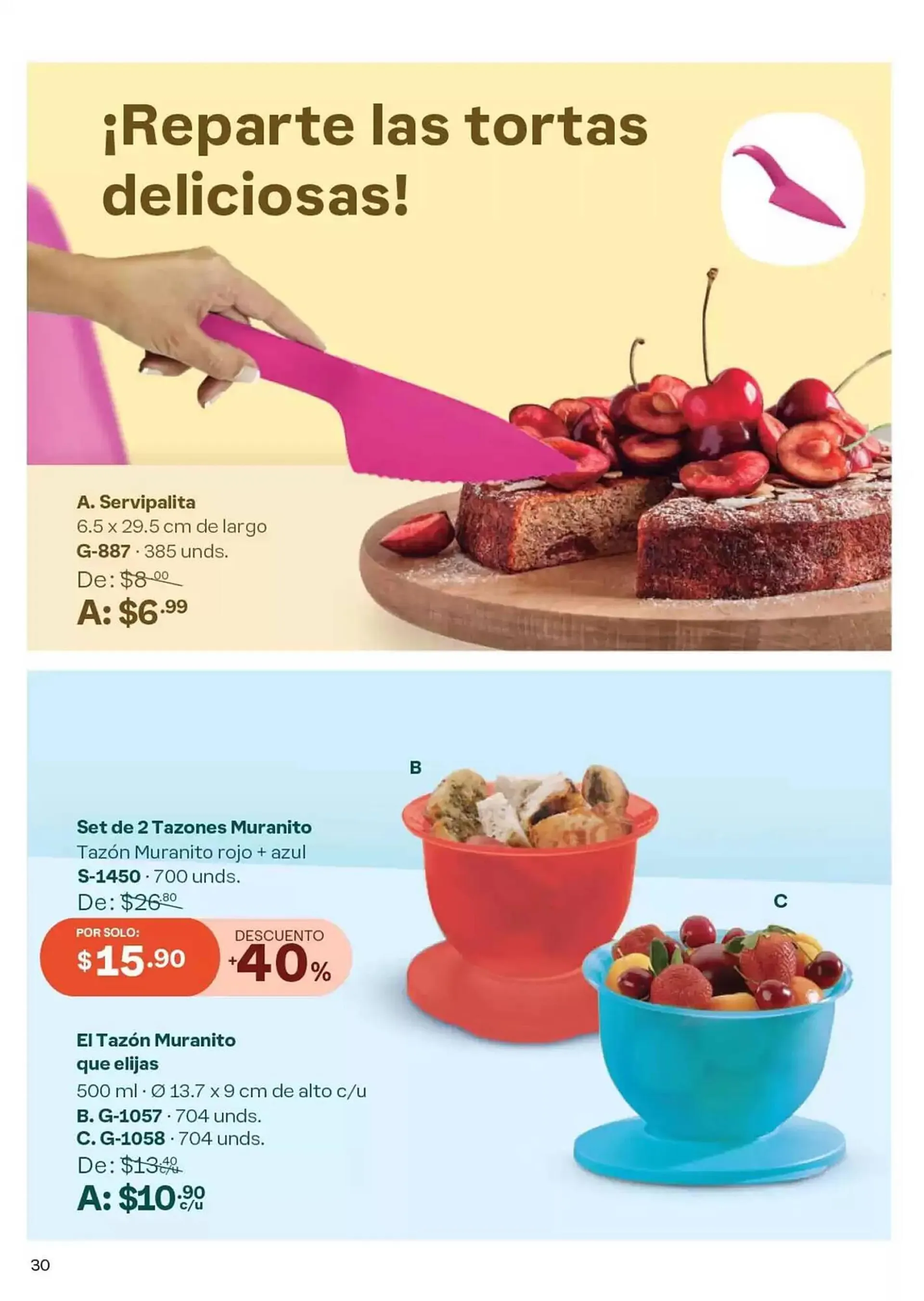 Catalogo de Catálogo Tupperware 4 de octubre al 31 de octubre 2024 - Pag 22