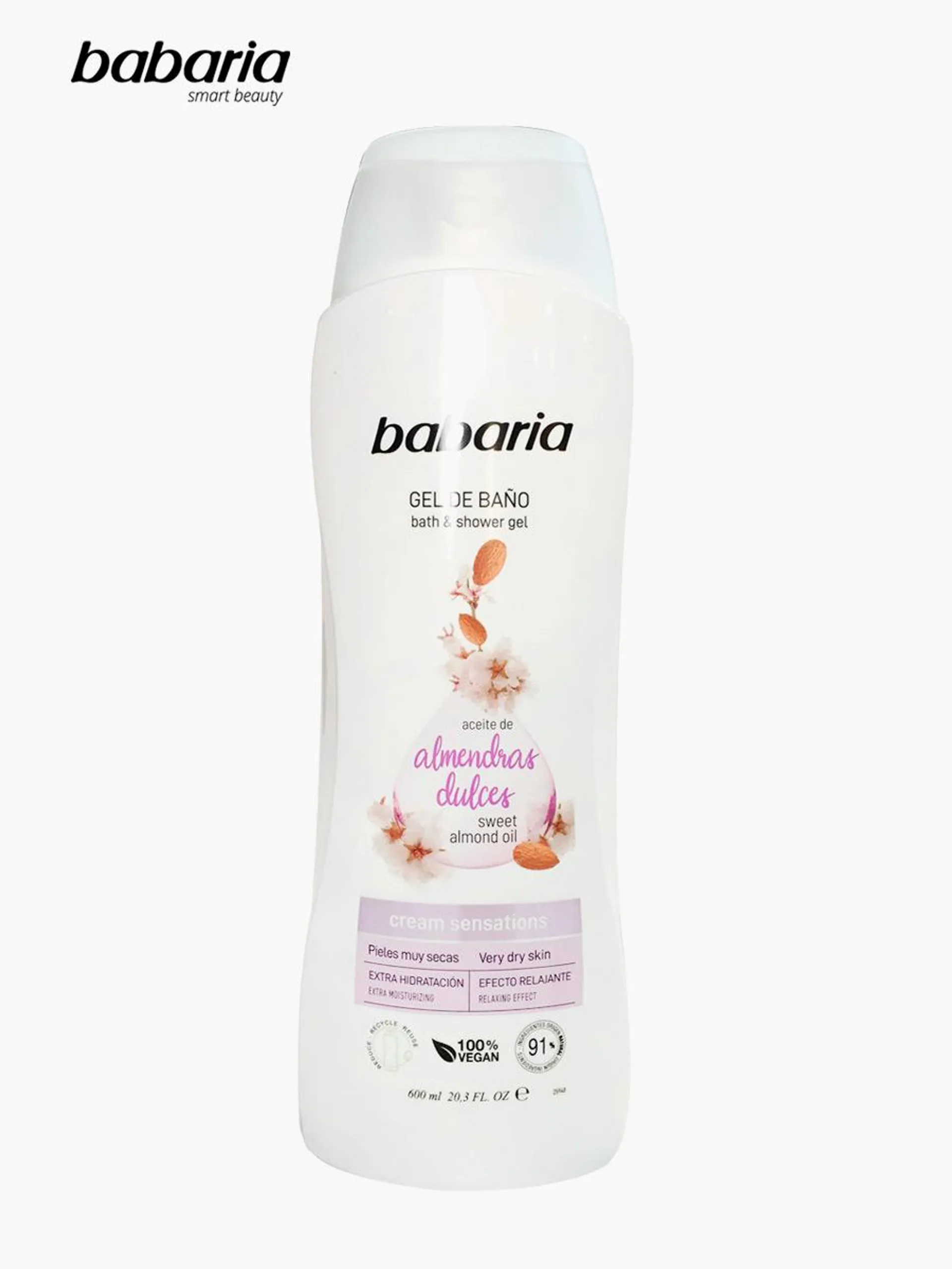 Babaria - Gel de Baño Almendras