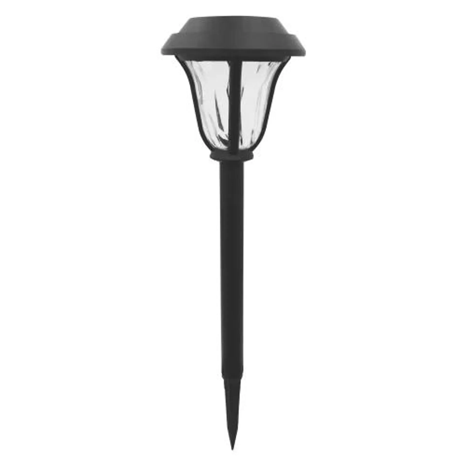 LAMPARA SOLAR LED P/JARDIN 12X12X43CM