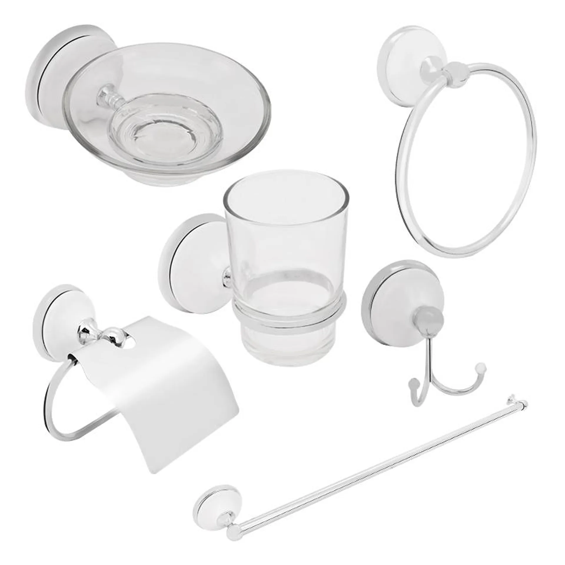 Set Para Baño Epoca De 6 Piezas Spring