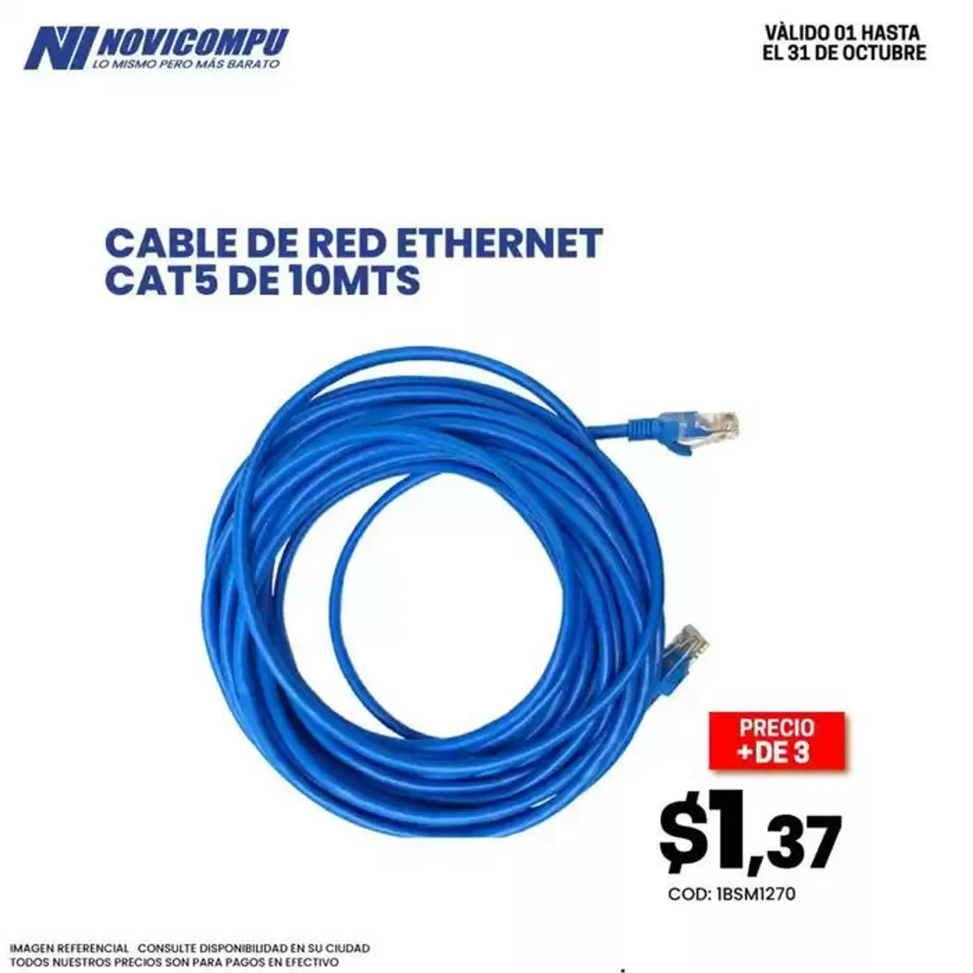 Catalogo de Cable de red Ethernet  7 de octubre al 31 de octubre 2024 - Pag 4