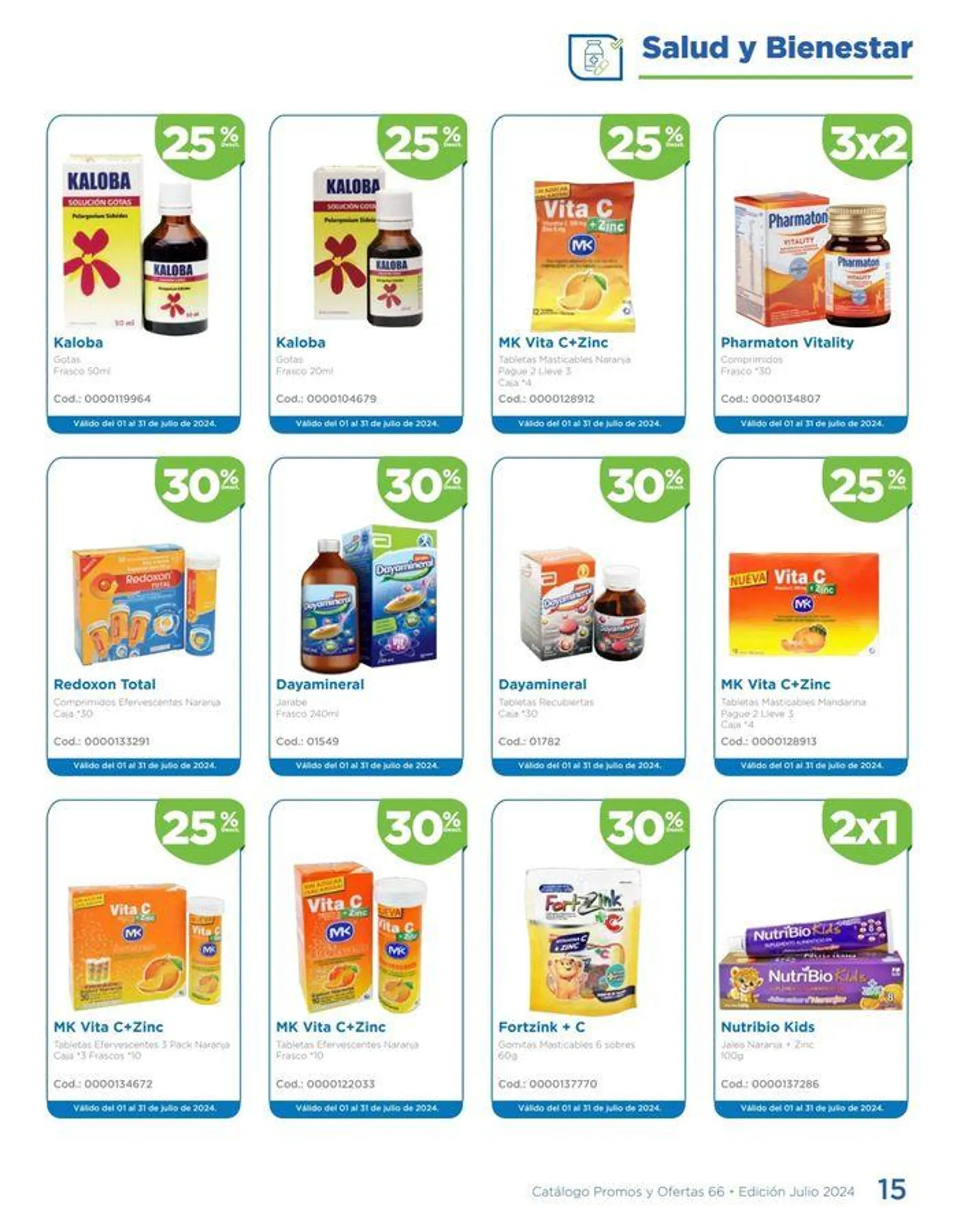 Catalogo de Promos & Ofertas  8 de julio al 31 de julio 2024 - Pag 15