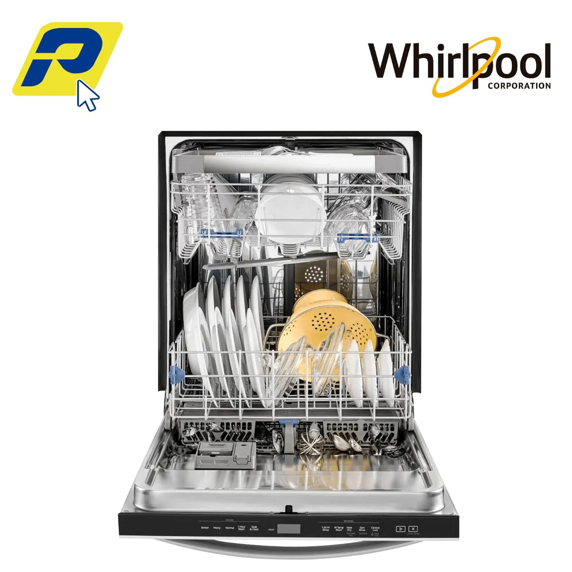 Lavavajillas Whirlpool 15sets – 75 Piezas – Wdt970sahz