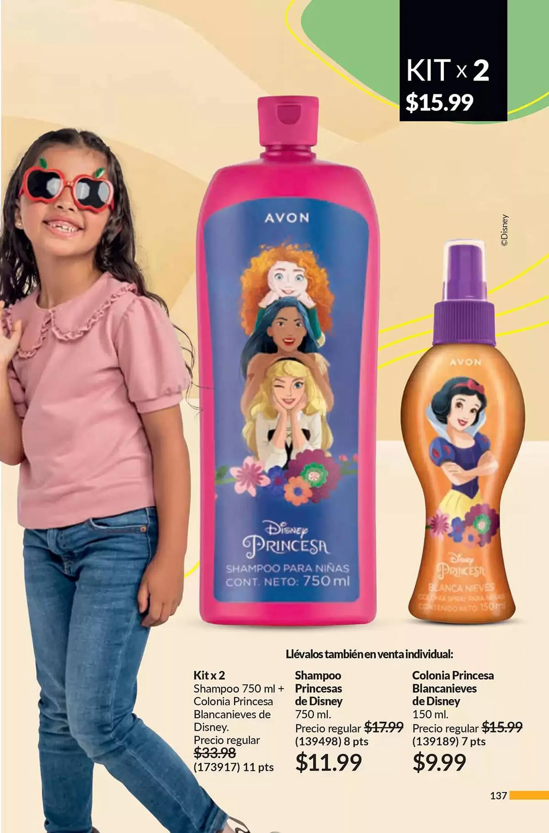 Catalogo de Catálogo AVON 25 de septiembre al 17 de octubre 2024 - Pag 137