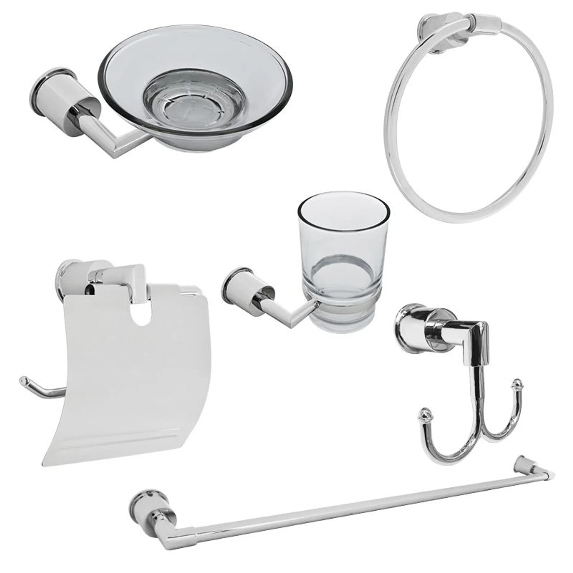 Set Para Baño Volta De 6 Piezas Spring