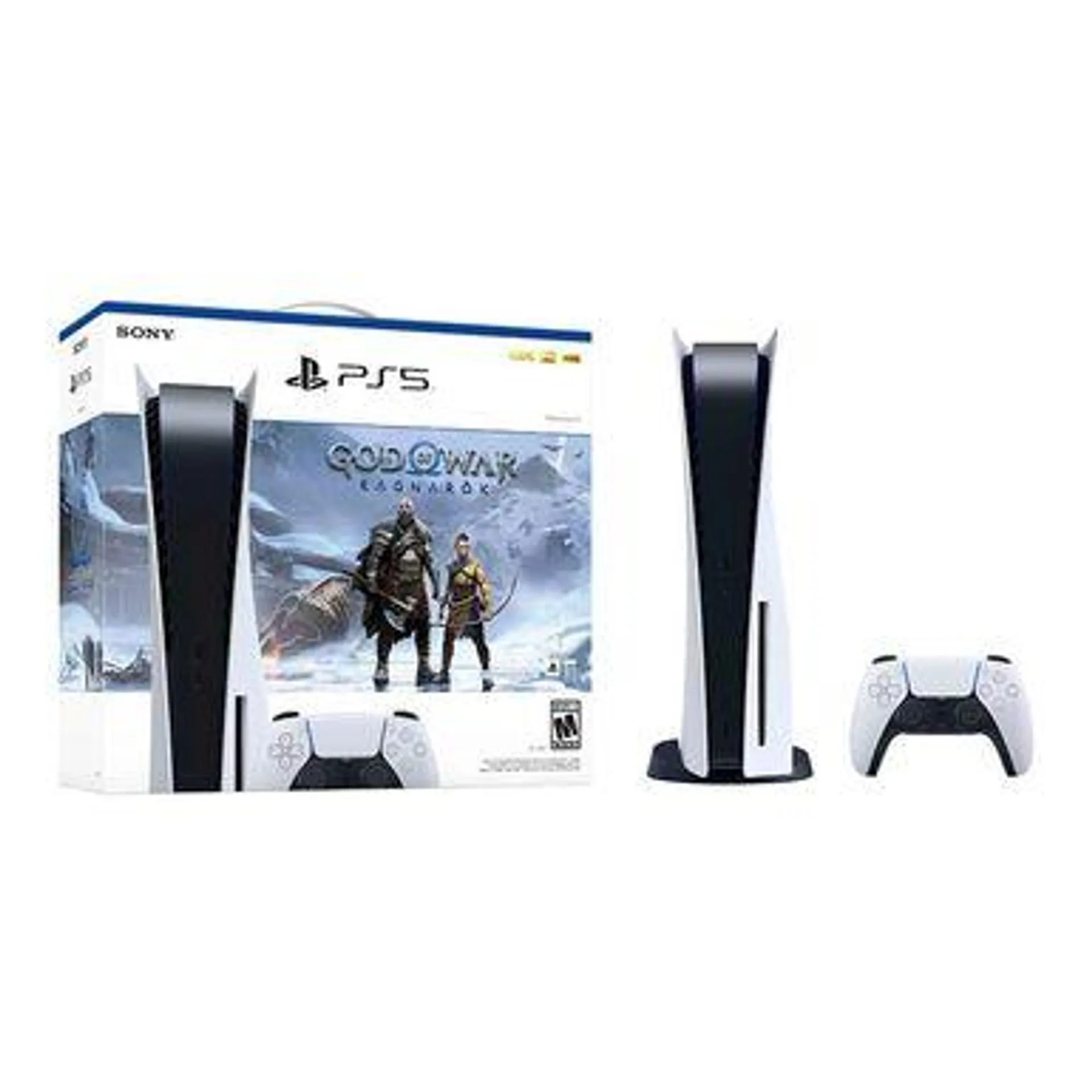 Consola Play Station 5 Sony God Of War Ragnarok P8920 | 825GB Edición Disco Color Blanco