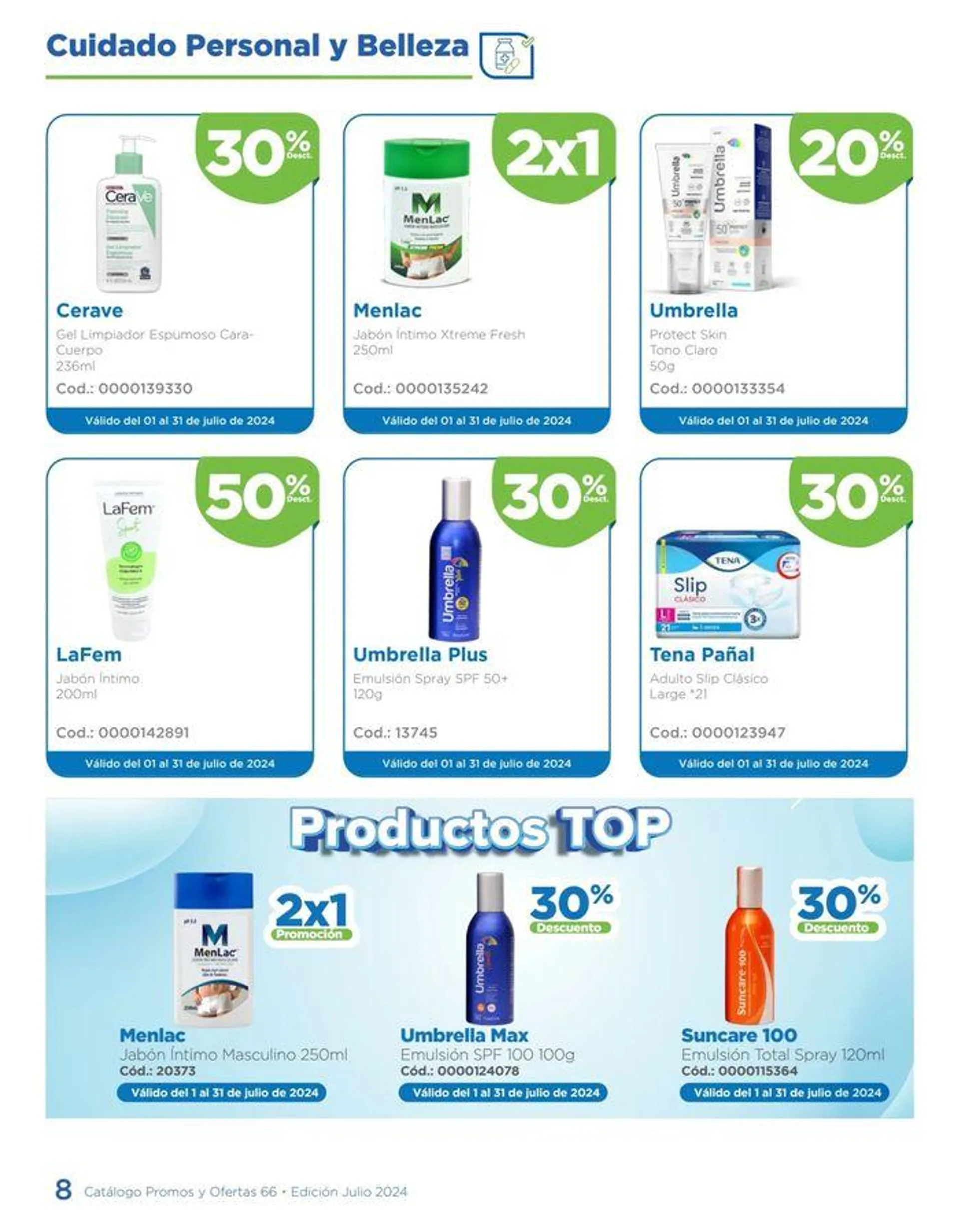 Catalogo de Promos & Ofertas  8 de julio al 31 de julio 2024 - Pag 8